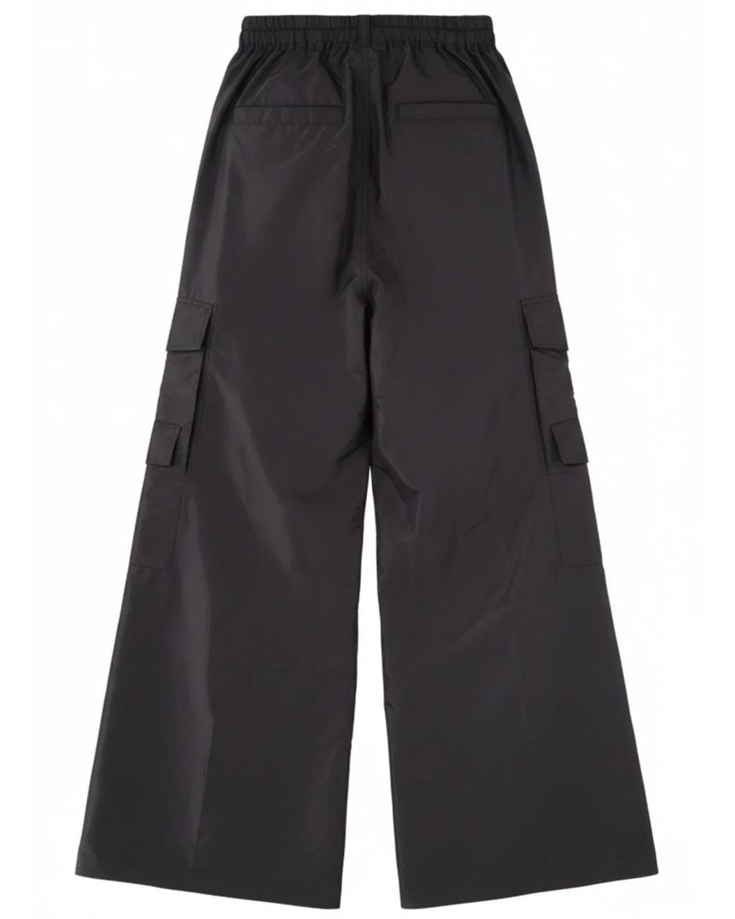 Rick Owens Blue Silk Trousers for men