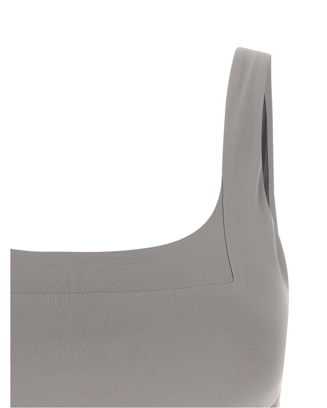 Adidas Originals Gray 'Optime Training' Top Adidas X Entire Studios