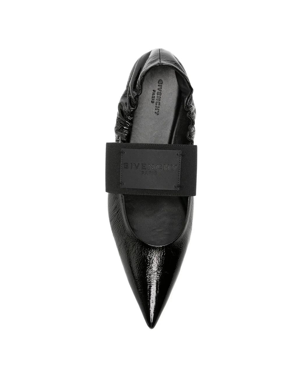 Givenchy White Ballet Shoes With Elastic