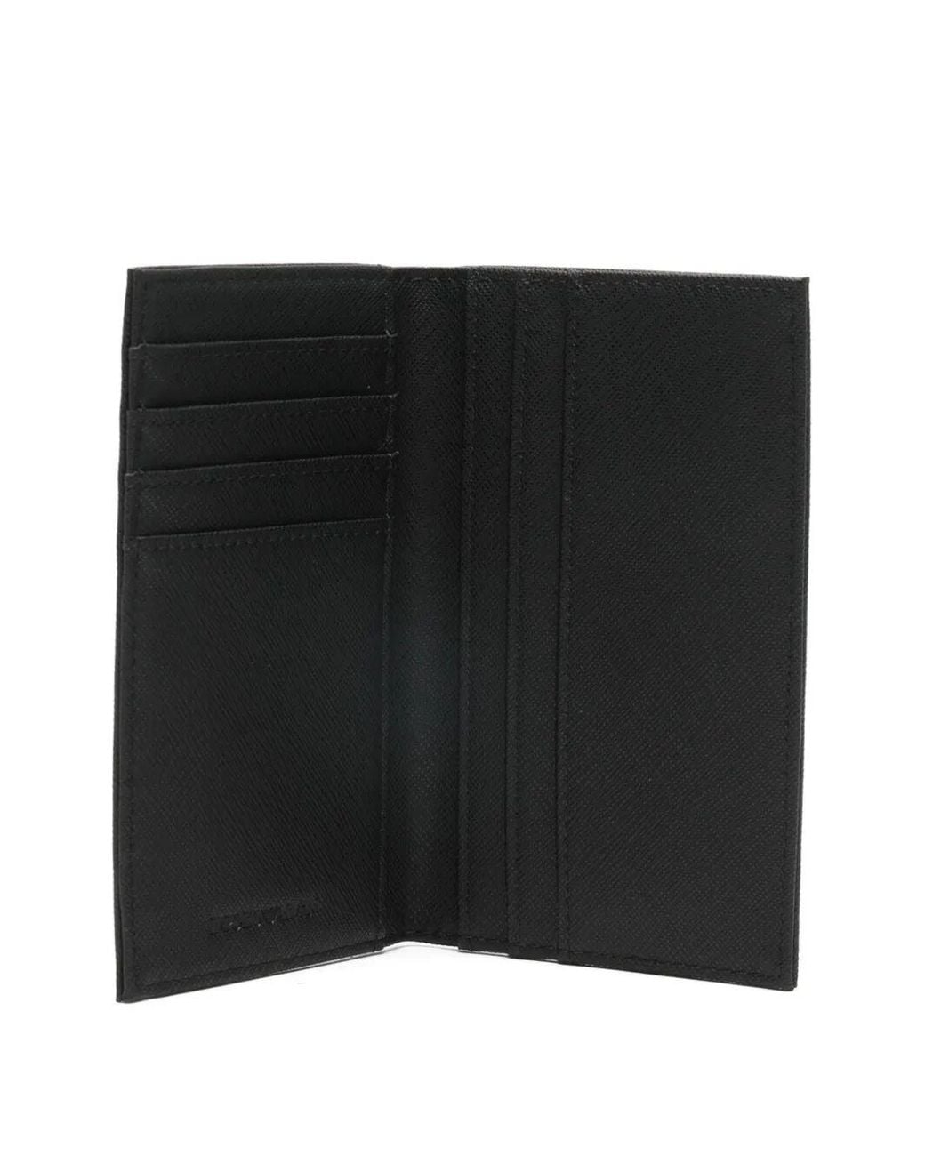 Emporio Armani Black Documents Holder for men