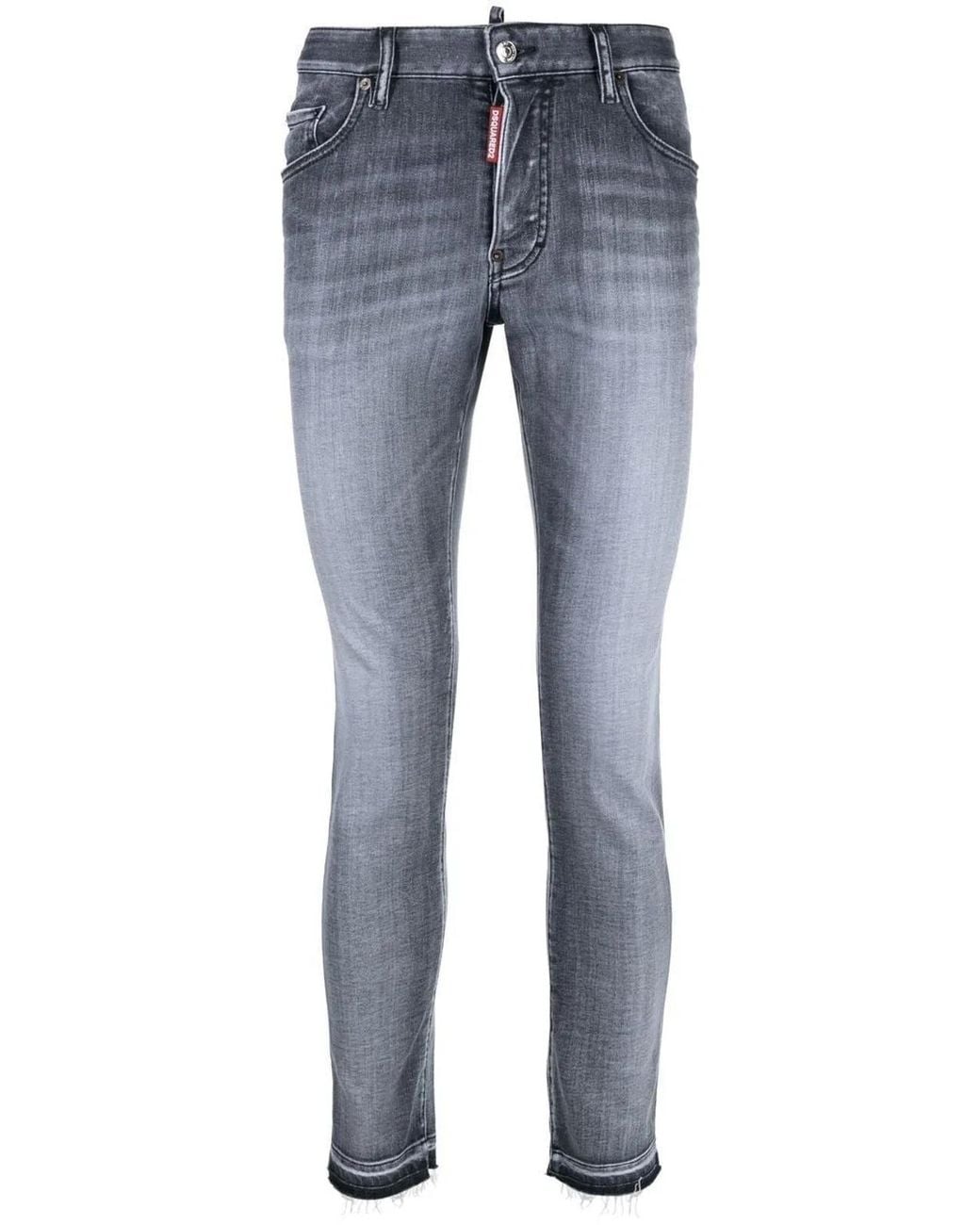 DSquared² Blue Pants 5 Pockets for men