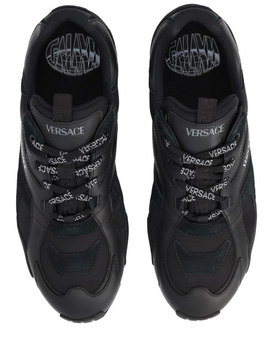 Versace Black Galaxia Sneaker for men
