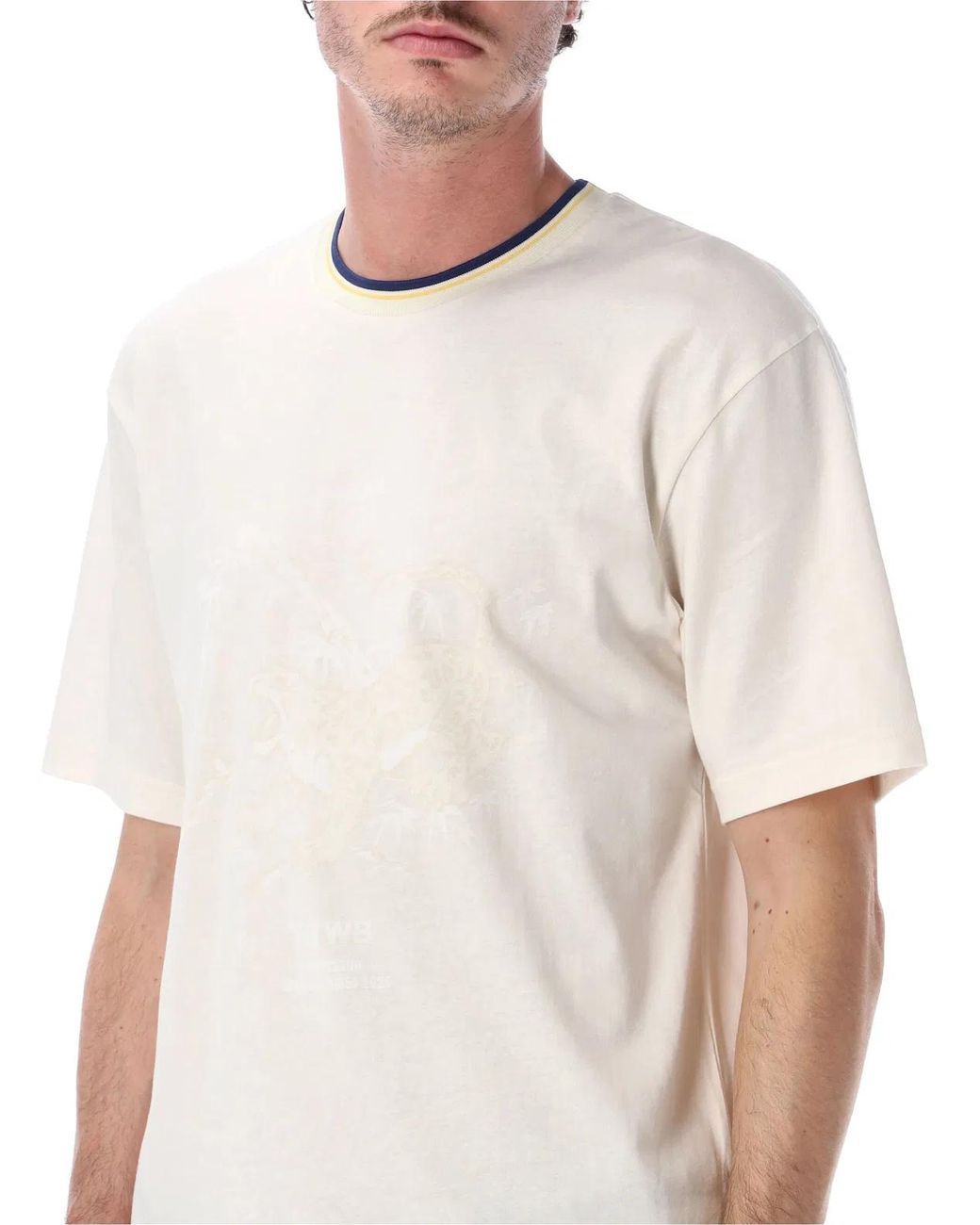 Adidas Originals White Adidas Wb Y-3 Graphic T-Shirt for men