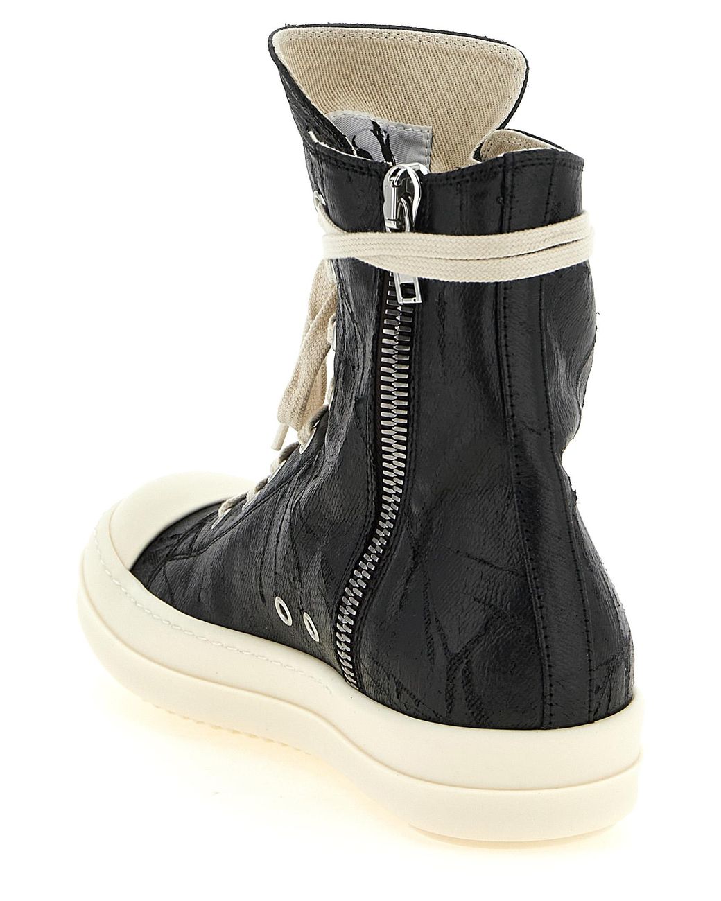 Rick Owens Black 'sneaks' Sneakers for men