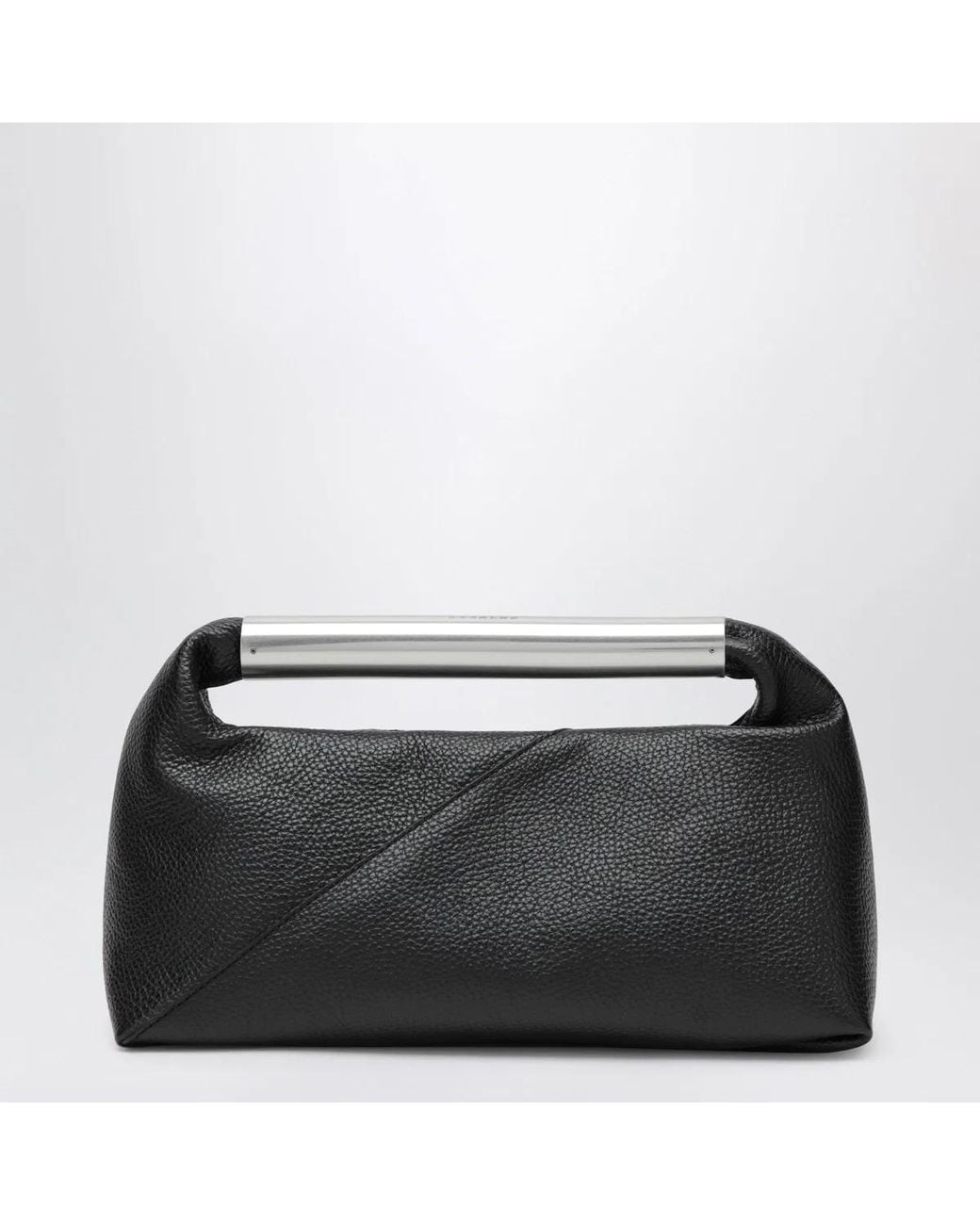MM6 by Maison Margiela Black Japanese Jewel Handle Handbag