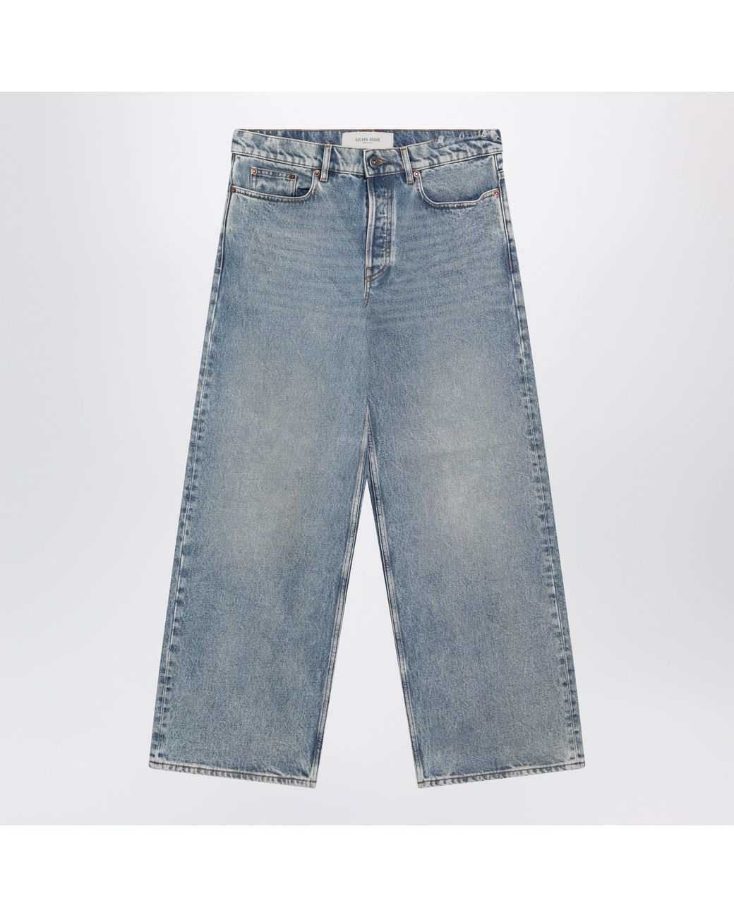 Golden Goose Deluxe Brand Blue Light Washed-Effect Jeans for men