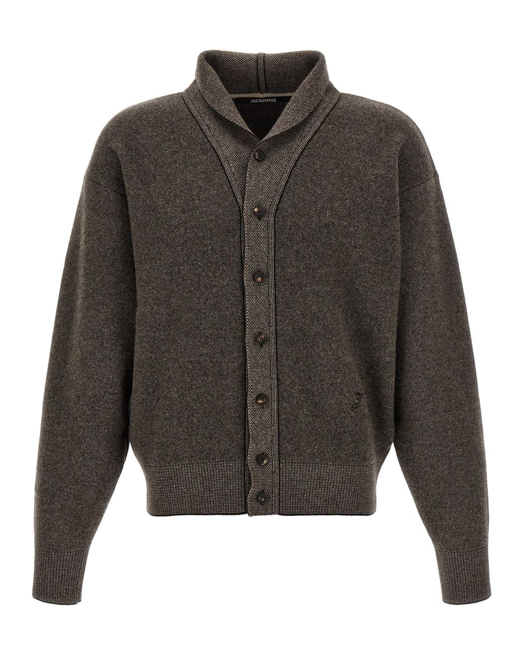 Jacquemus Gray 'Le Cardigan Pelota' Cardigan
