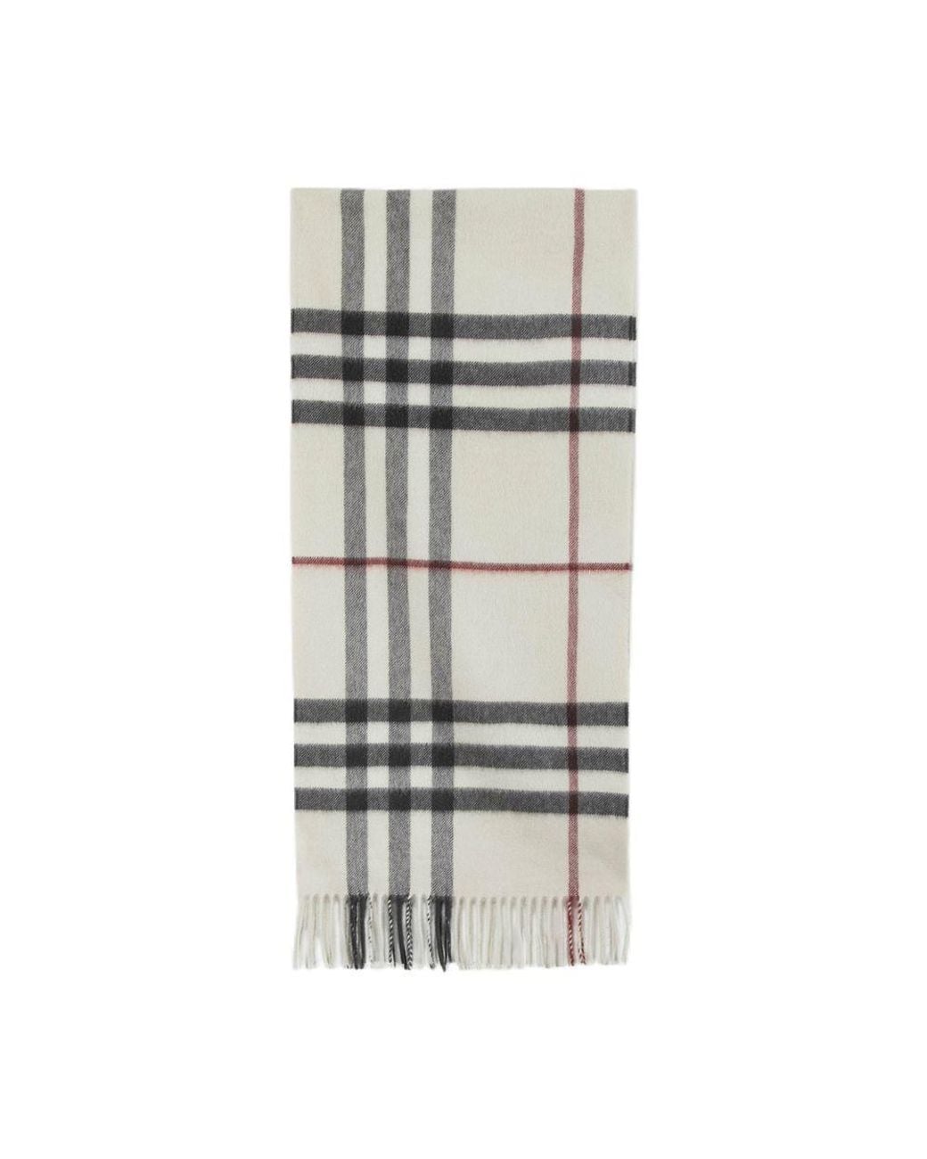Burberry Gray Sciarpa Check
