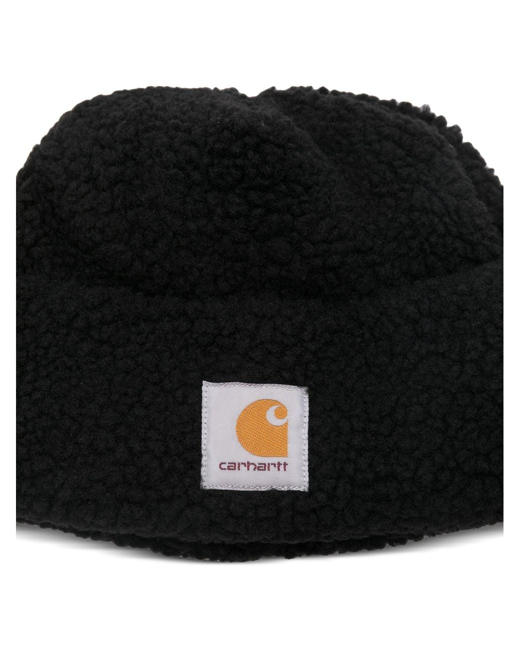 Carhartt Black Prentisbea Knit Beanie Hat for men