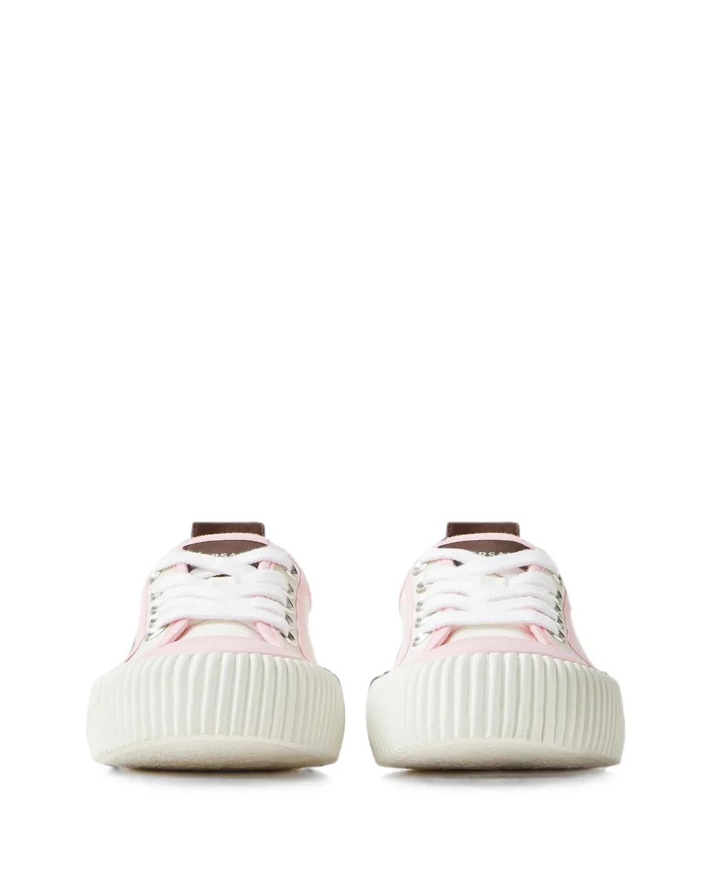 Versace White Goliath Canvas Sneaker