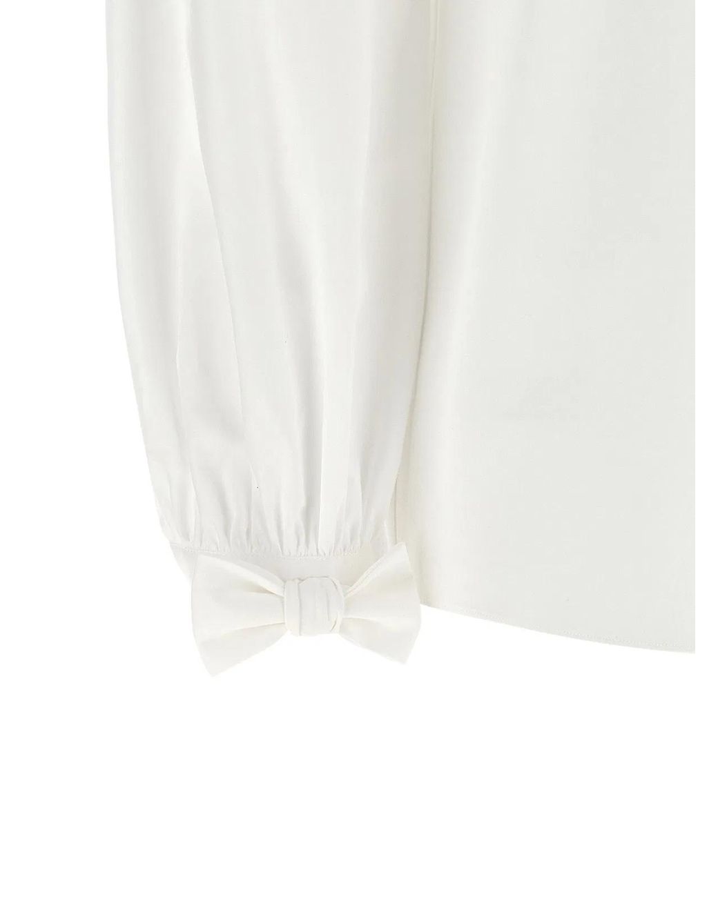 Valentino Garavani White Poplin Shirt