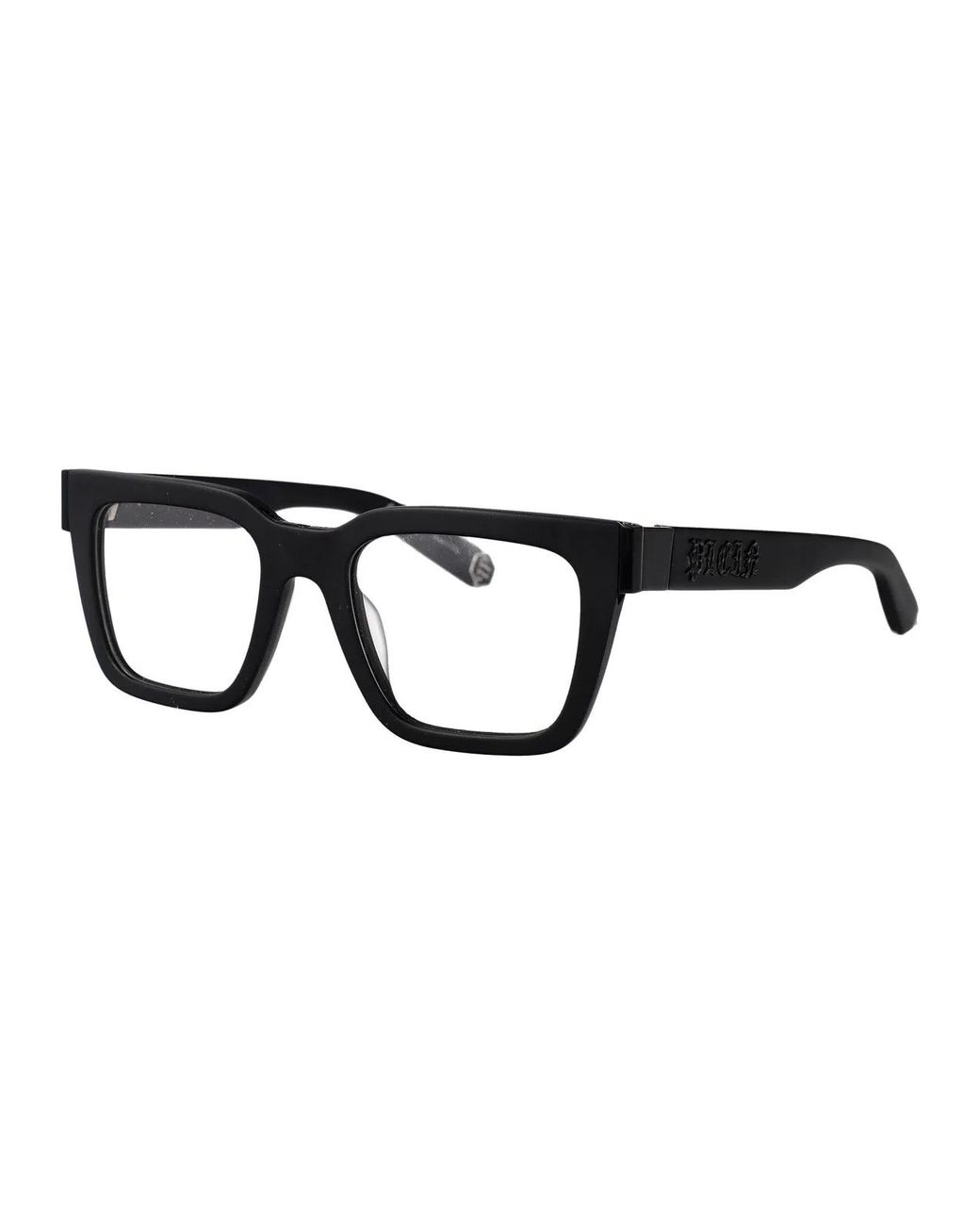 Philipp Plein Black Acetate Glasses