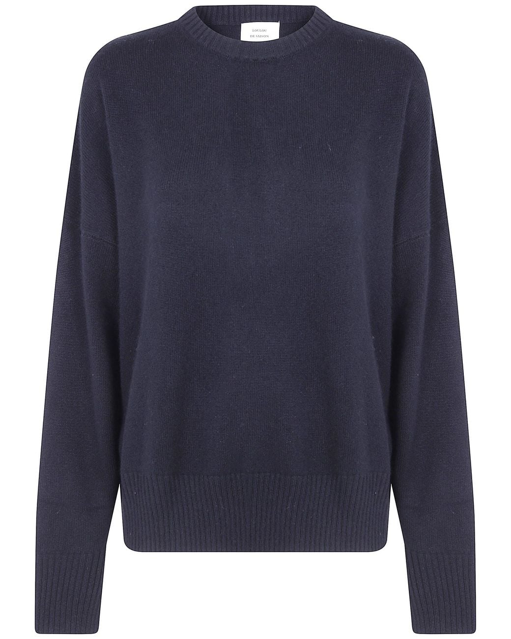 Loulou de Saison Blue Anton Cashmere Sweater