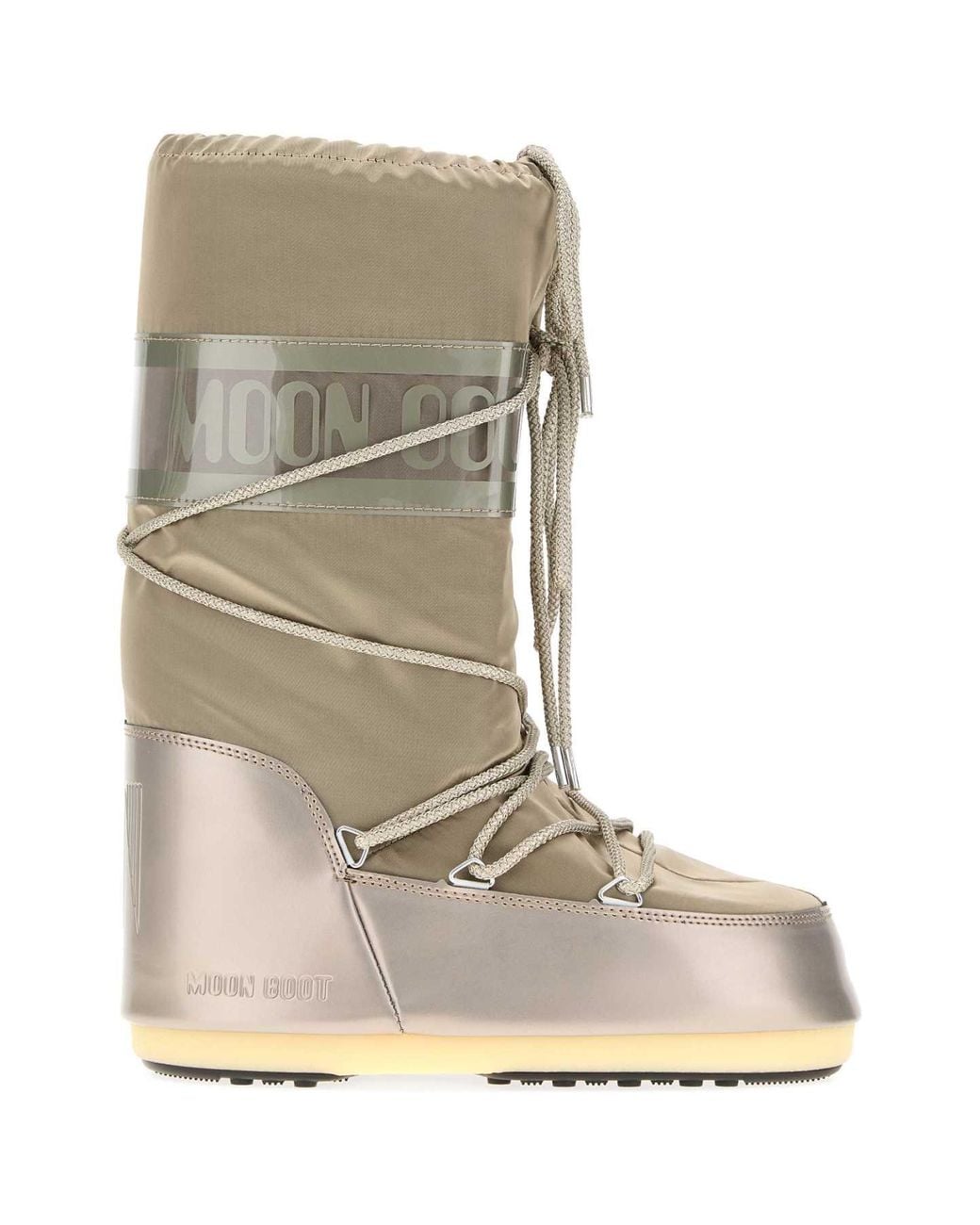 Moon Boot Natural Icon High Glance Snow Boots