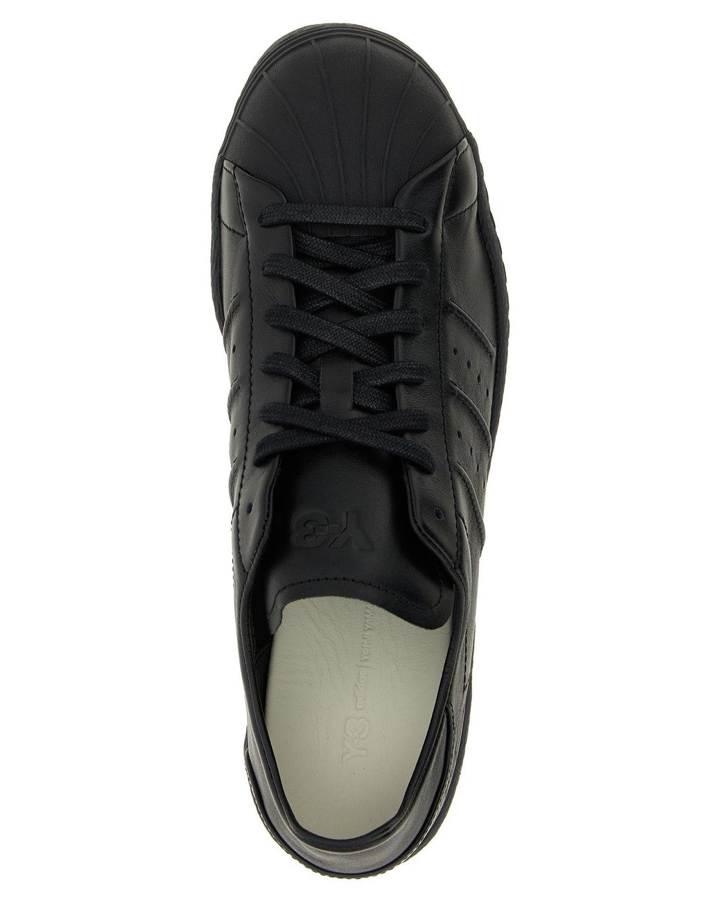Y-3 Black 'Y-3 Superstar' Sneakers
