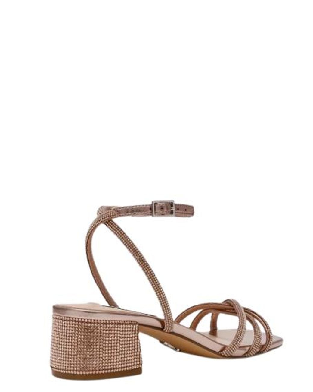 Steve Madden Metallic Rose Sandals