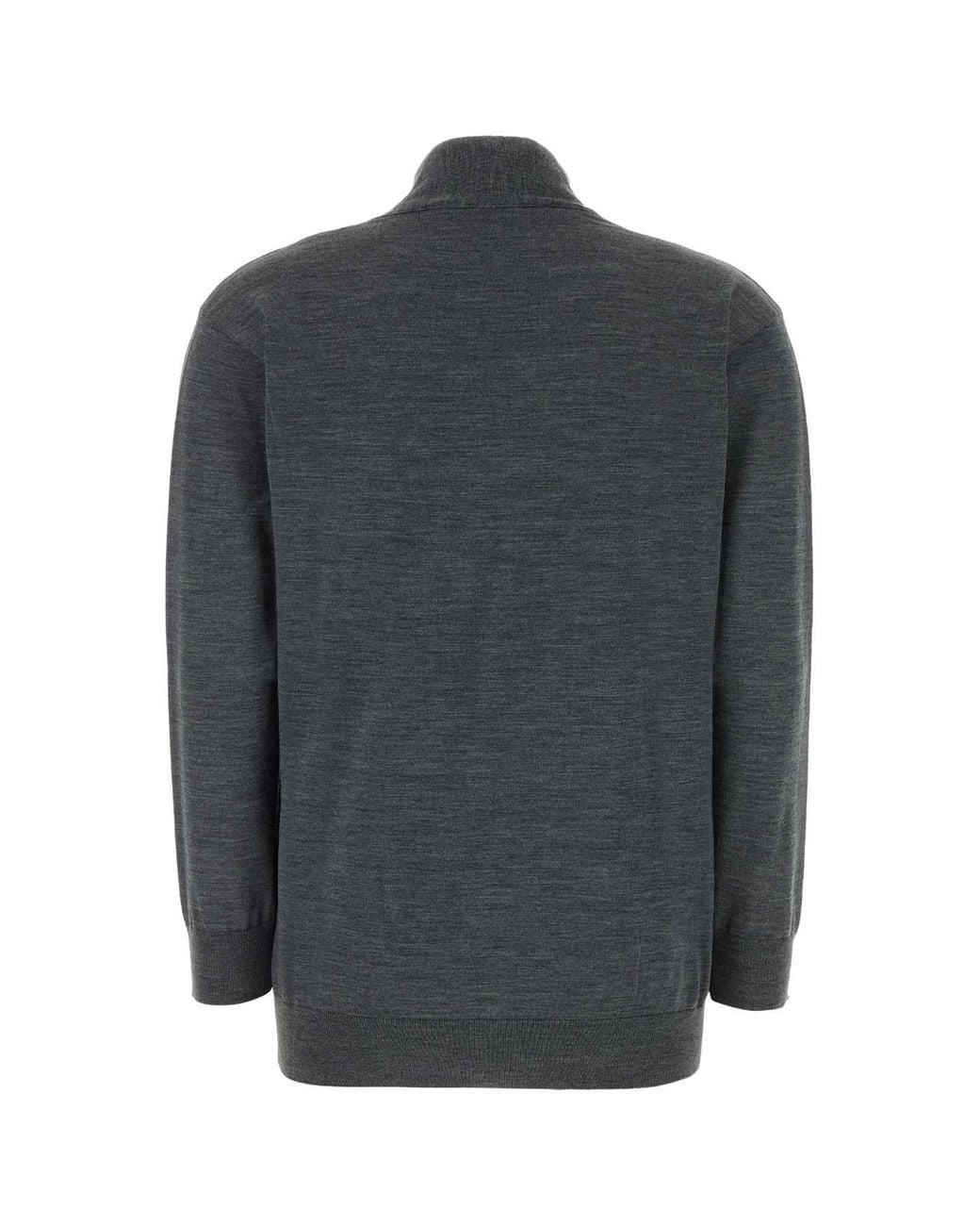 Valentino Garavani Black Oversize Wool Sweater