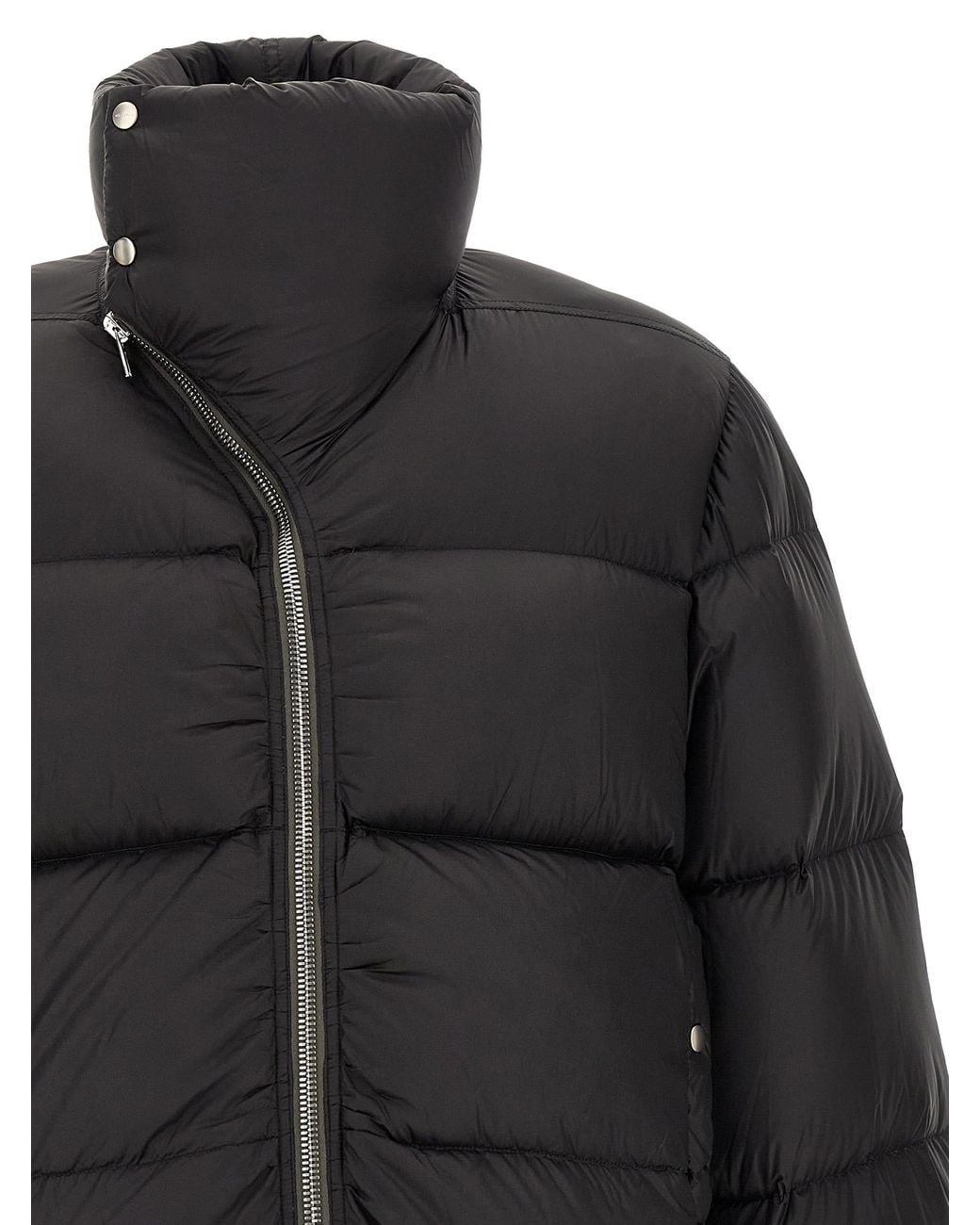 Rick Owens Black 'Turtle' Down Jacket for men