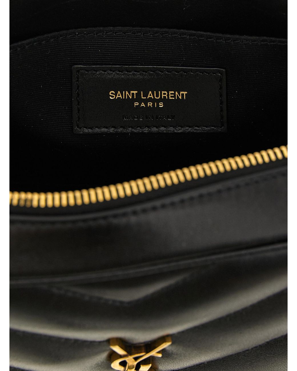 Saint Laurent Black 'Loulou' Camera Bag