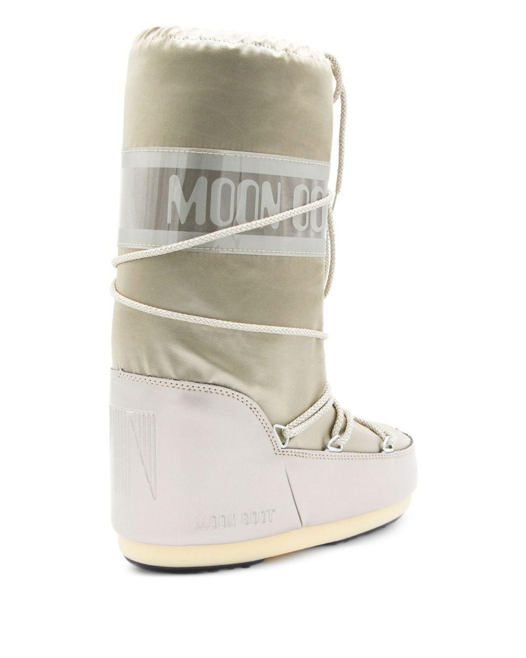 Moon Boot Natural Icon High Glance Snow Boots