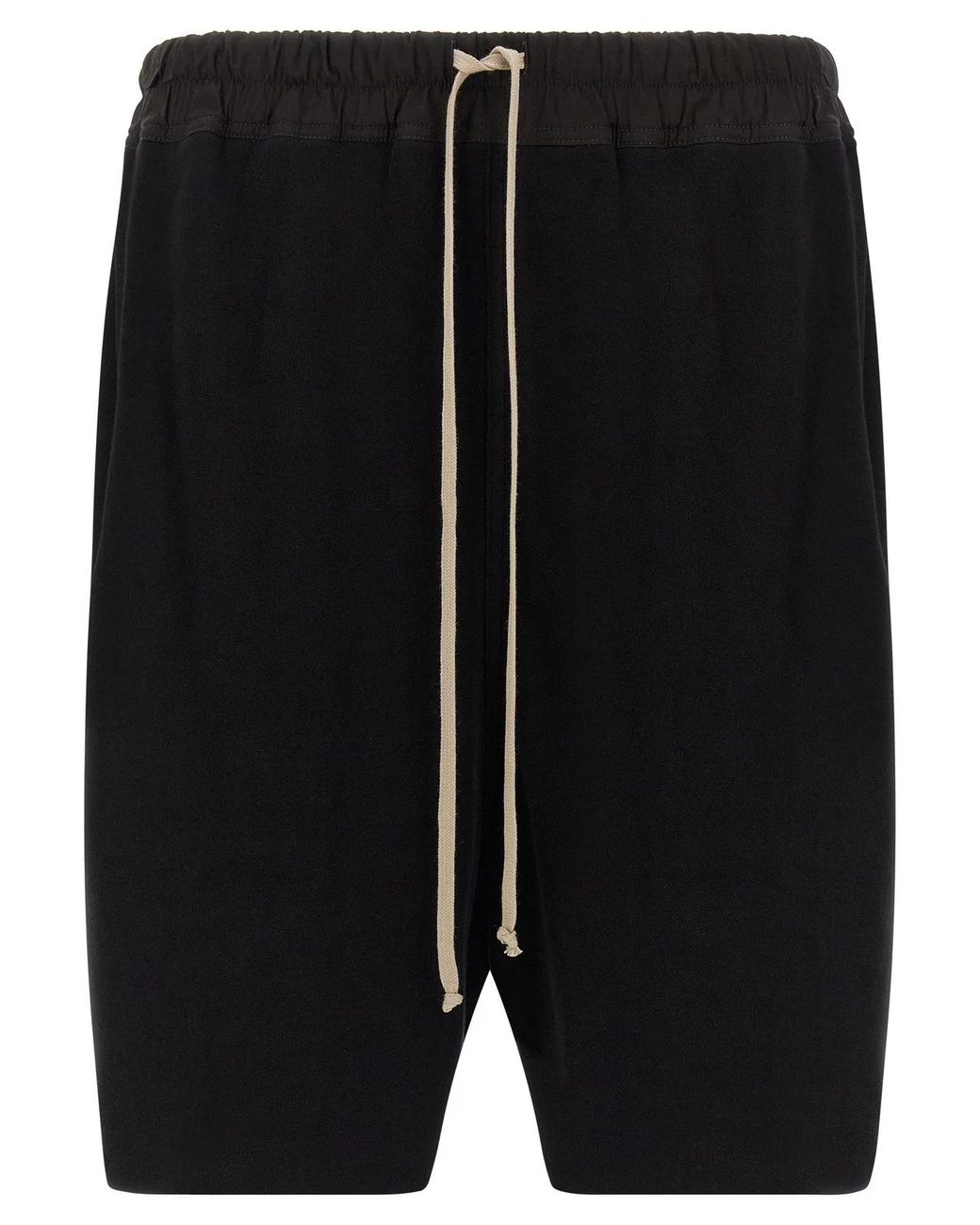 Rick Owens Black 'Boxers' Bermuda Shorts for men