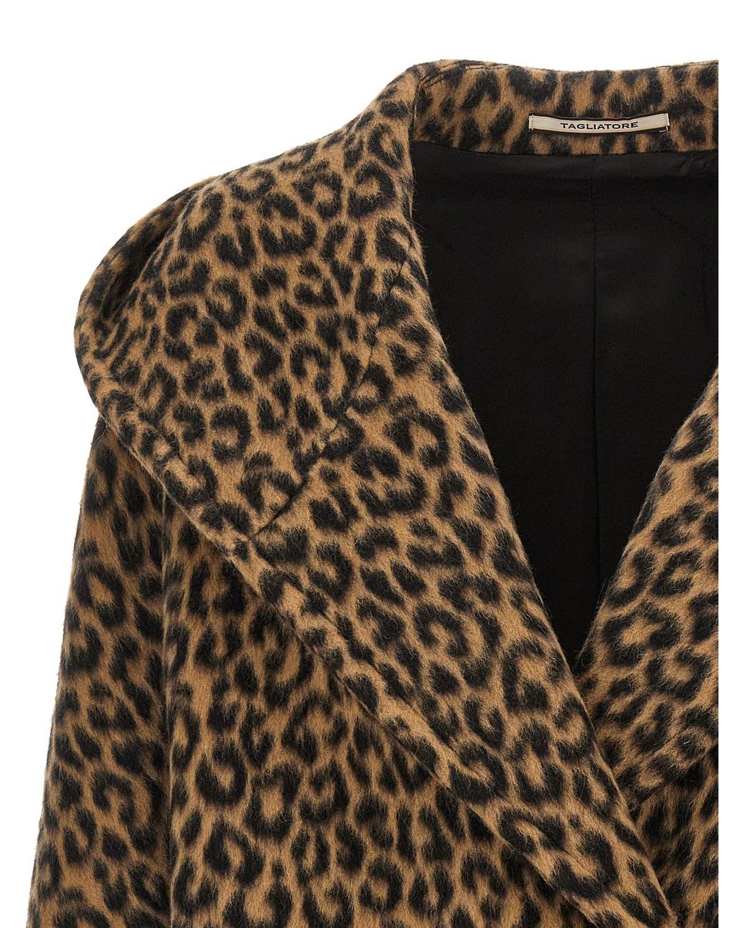 Tagliatore Brown Belted Coats