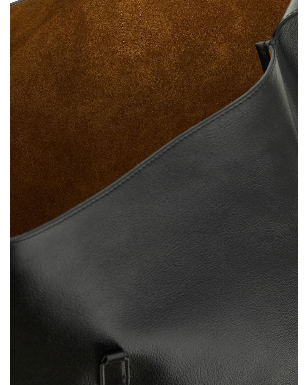 Saint Laurent Black 'Le 5 À 7 Gobo' Maxi Shoulder Bag for men