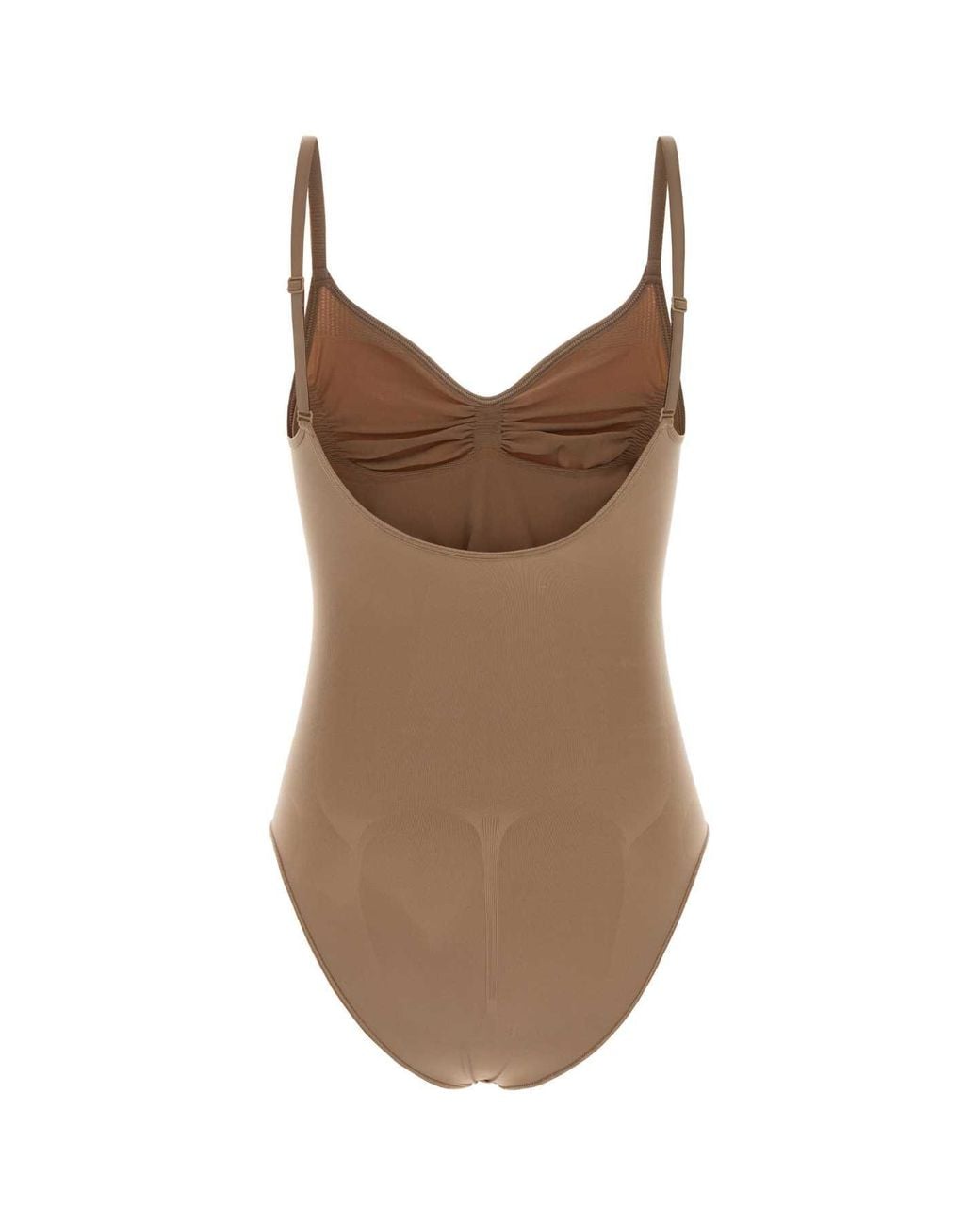 Skims Brown Brief Bodysuit