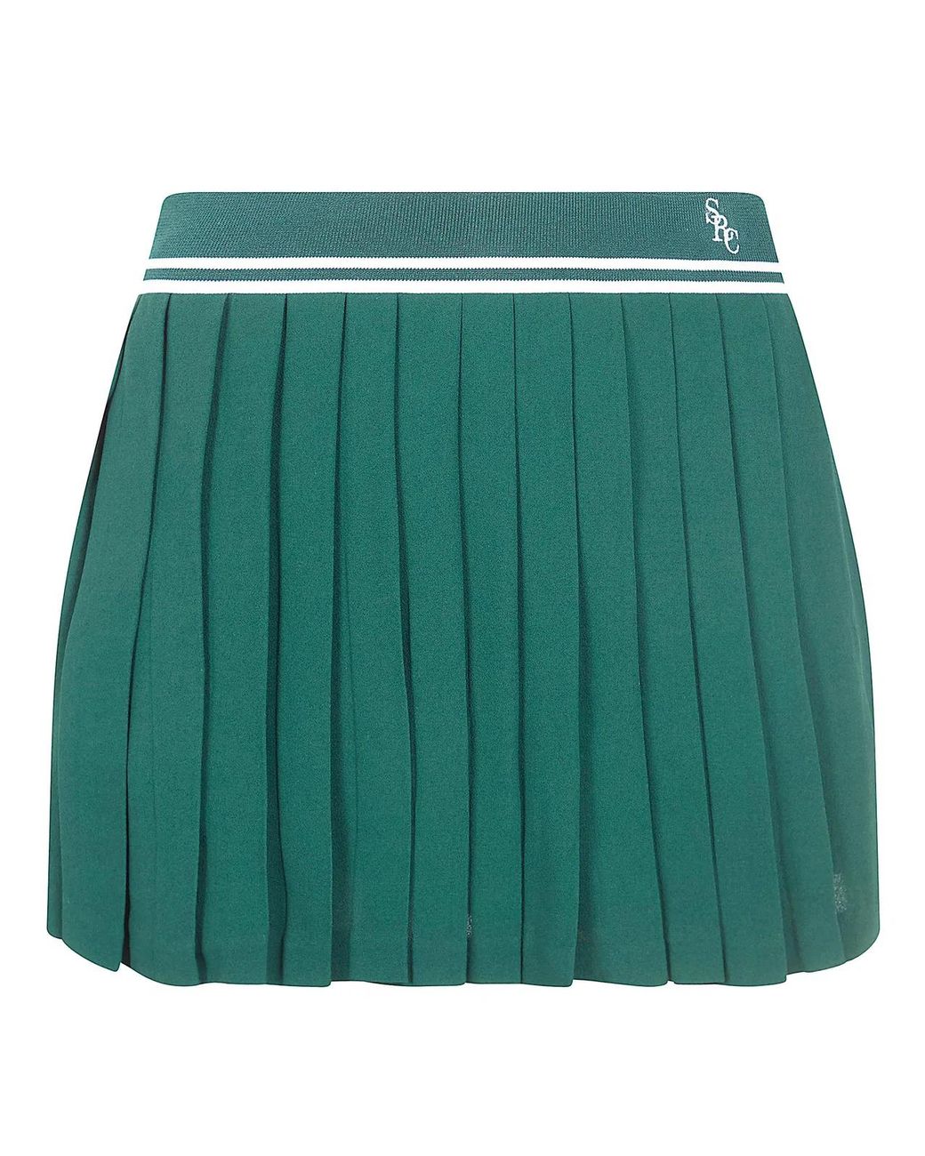 Sporty & Rich Green Sporty & Rich "Src" Abigail Skirt