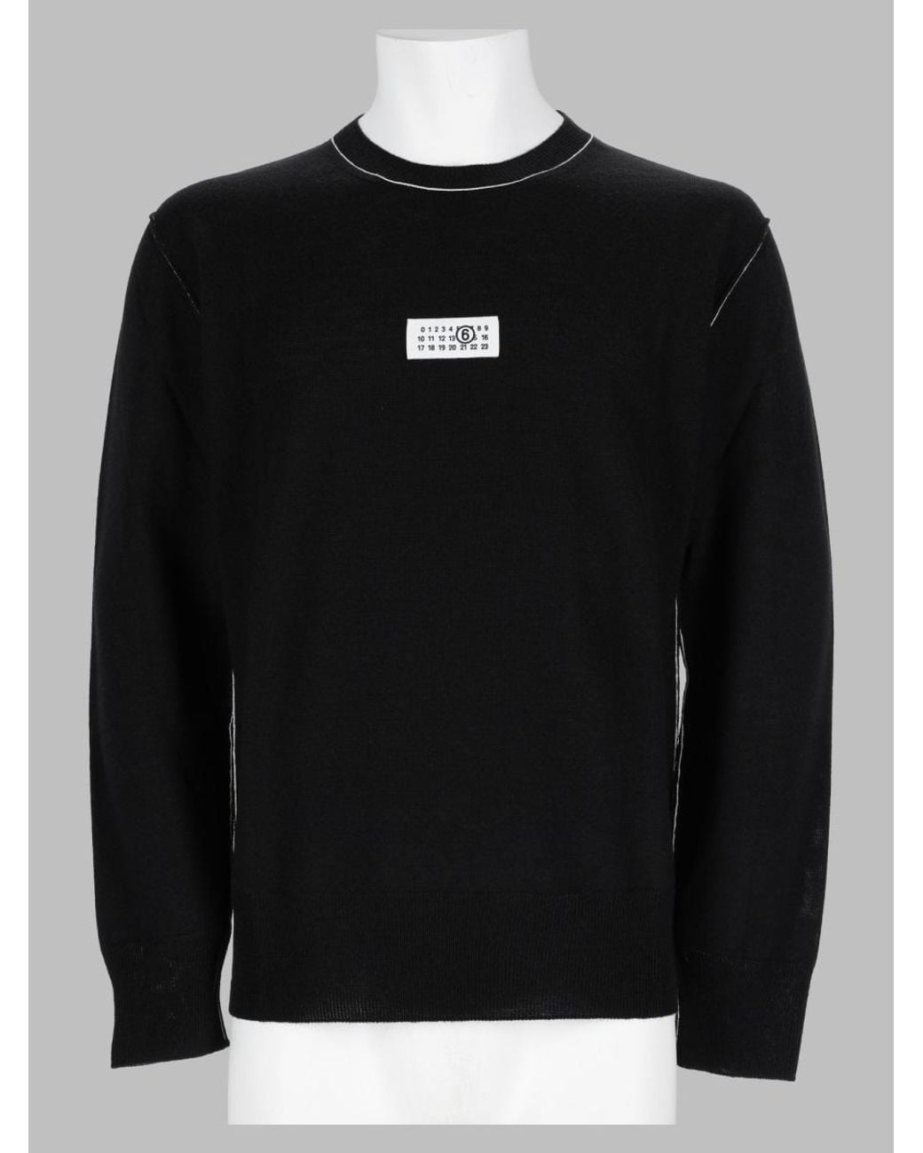 MM6 by Maison Margiela Black Mm6 Maison Margiela for men