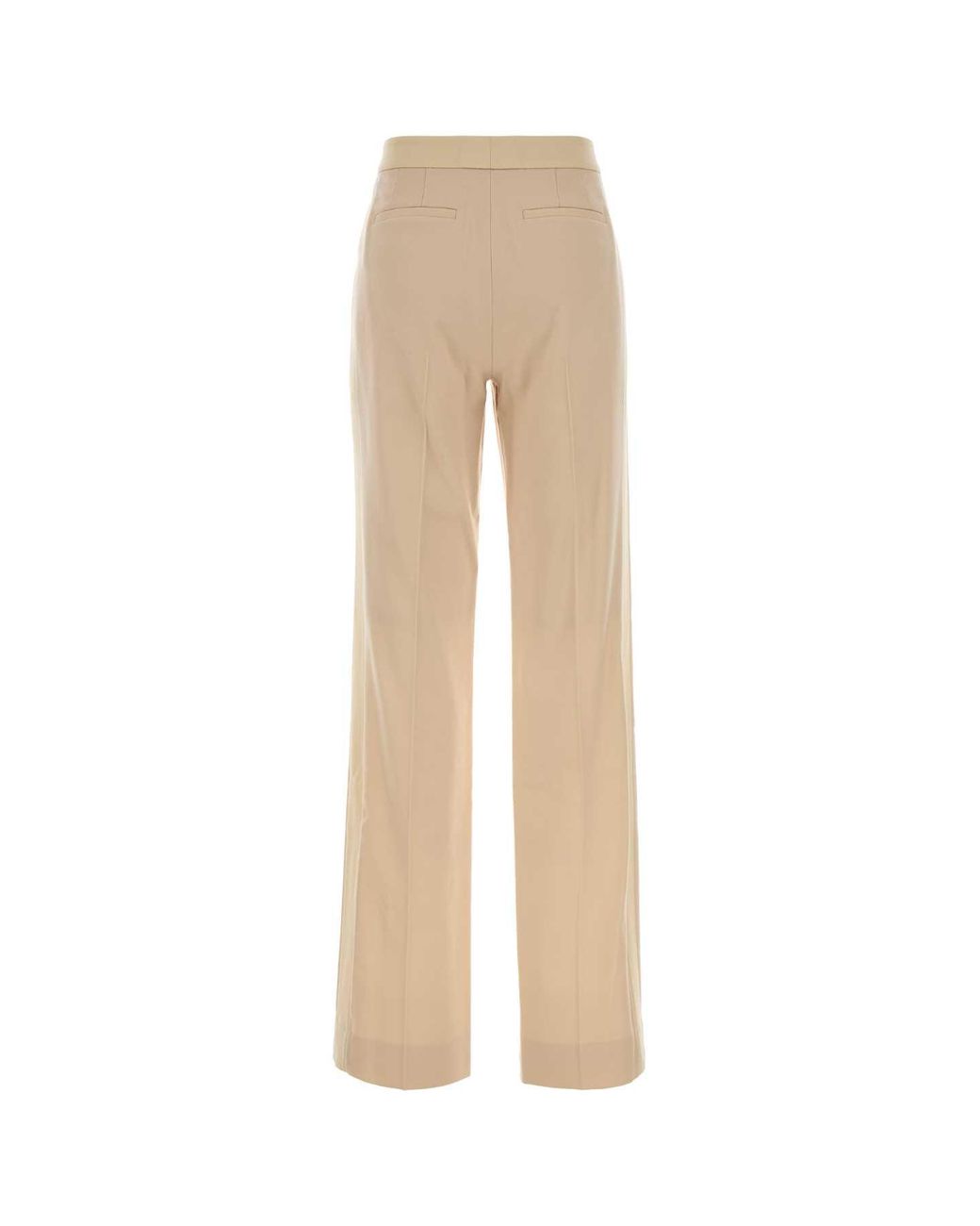 Zimmermann Natural Cream Stretch Wool Pant