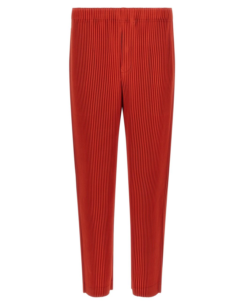 Homme Plissé Issey Miyake Red 'Monthly Colors: September' Pants for men