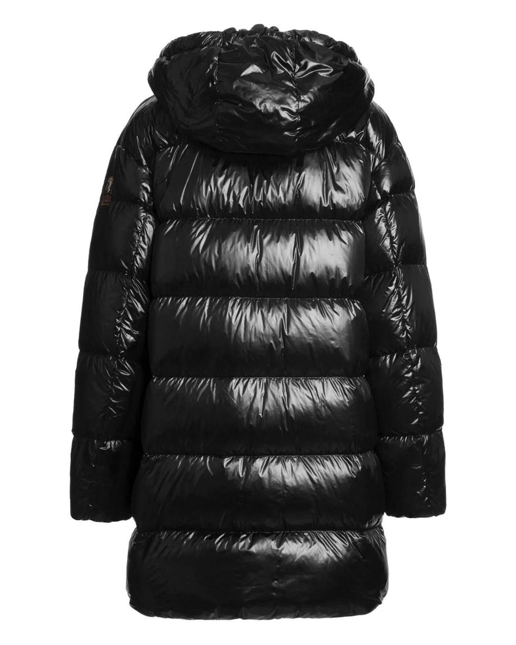 Parajumpers Black Oversized Puffed Jacket