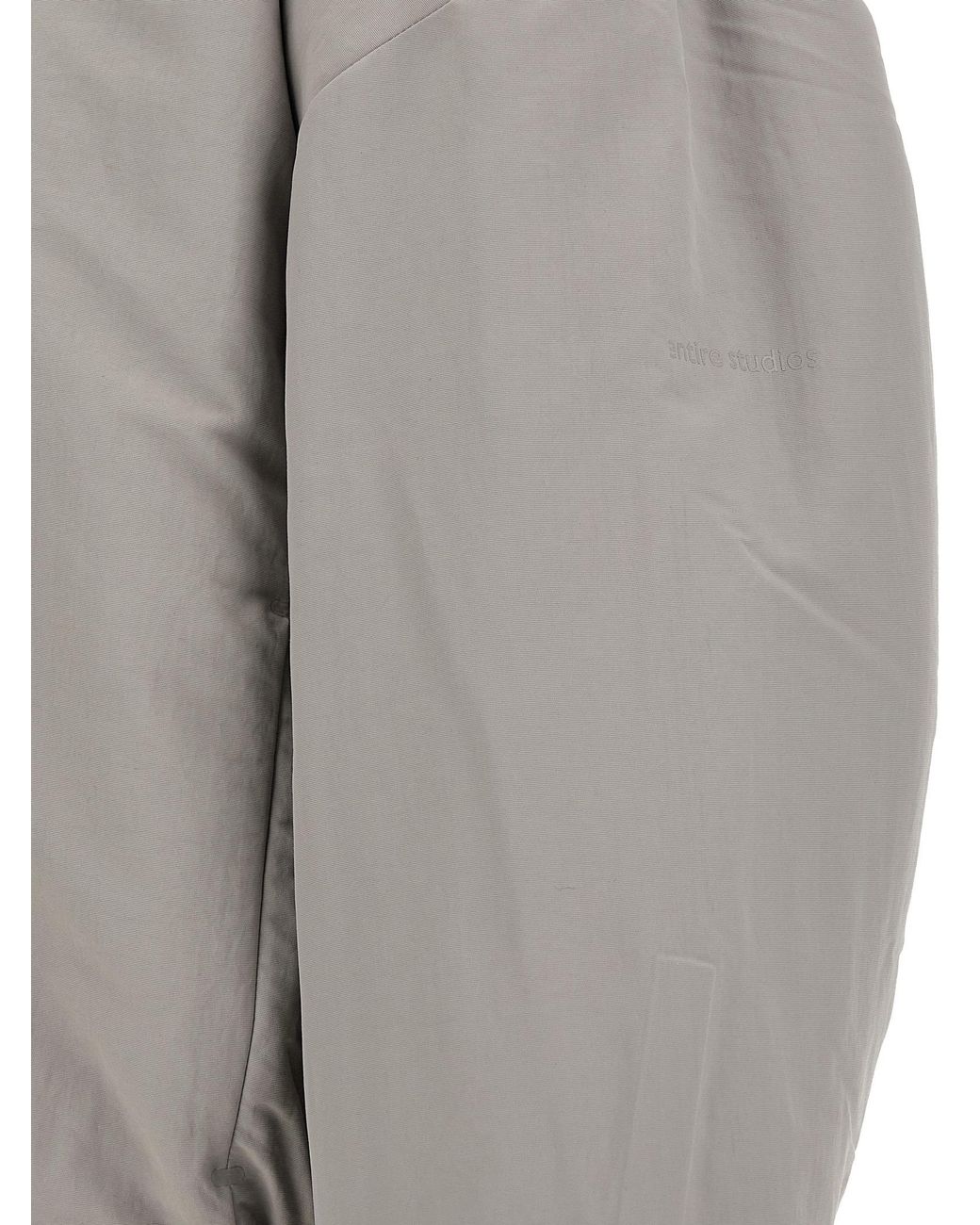Adidas Originals Gray Statement X Entire Studios Adidas'Z.N.E. Bomber Jacket for men