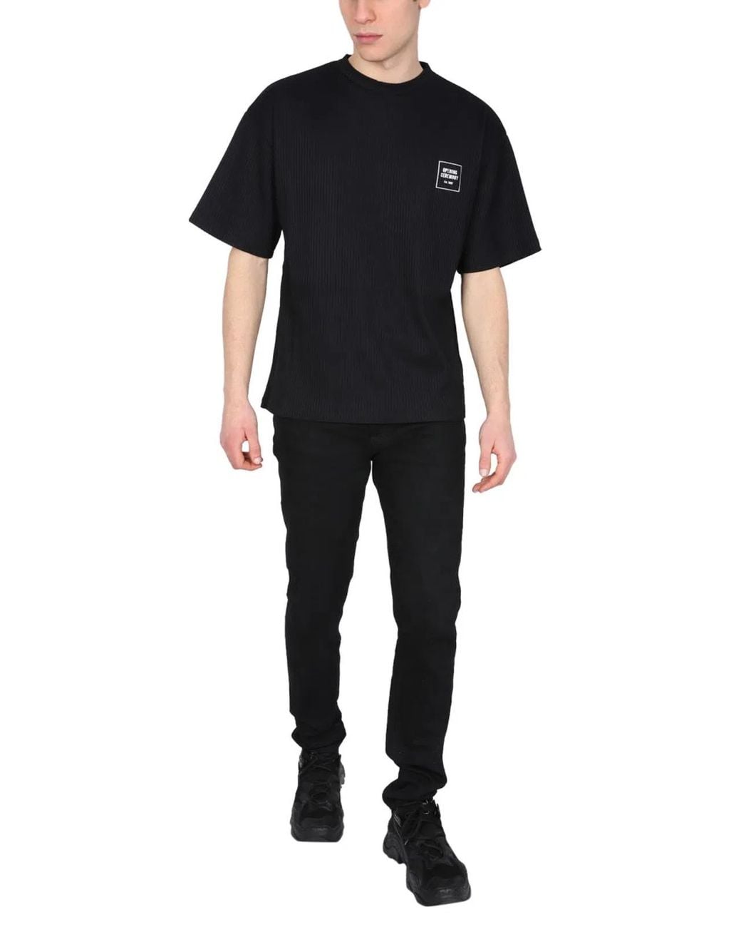 Opening Ceremony Black Constinc T-Shirt for men