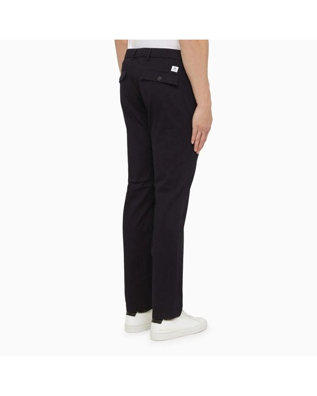Department 5 Black Prince Chino Pants for men