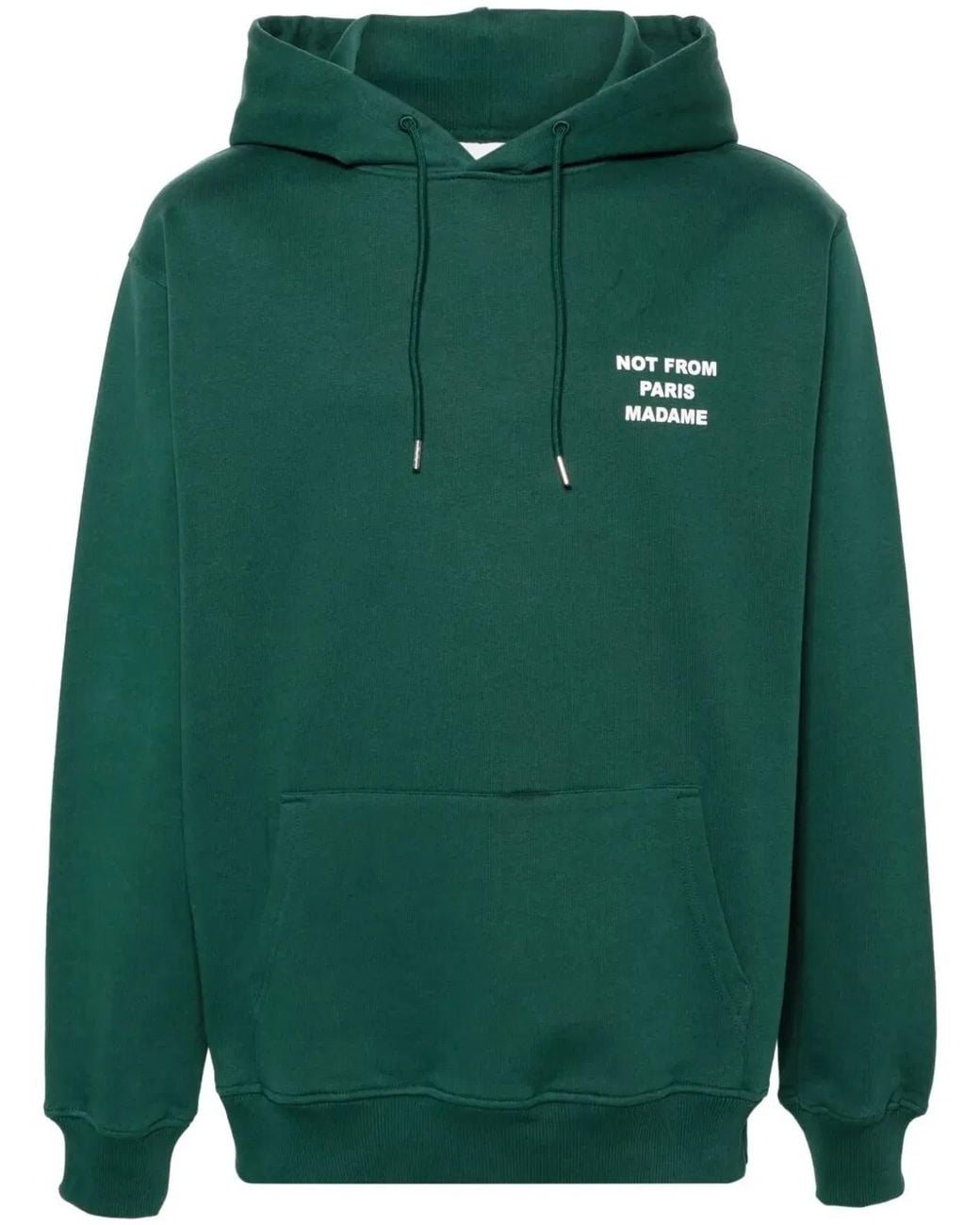 Drole de Monsieur Green "Le Hoodie Slogan" Hoodie for men