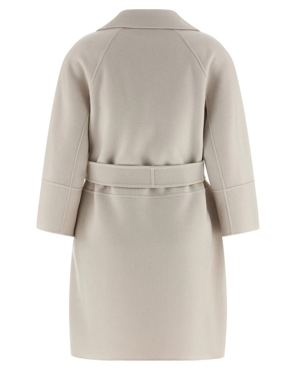 Max Mara White Max Mara 'S 'Arona' Coat