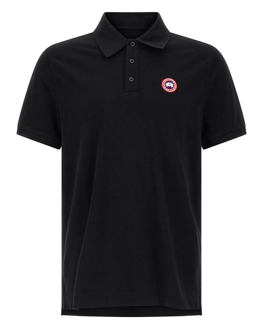 Canada Goose Black 'Becley' Polo Shirt