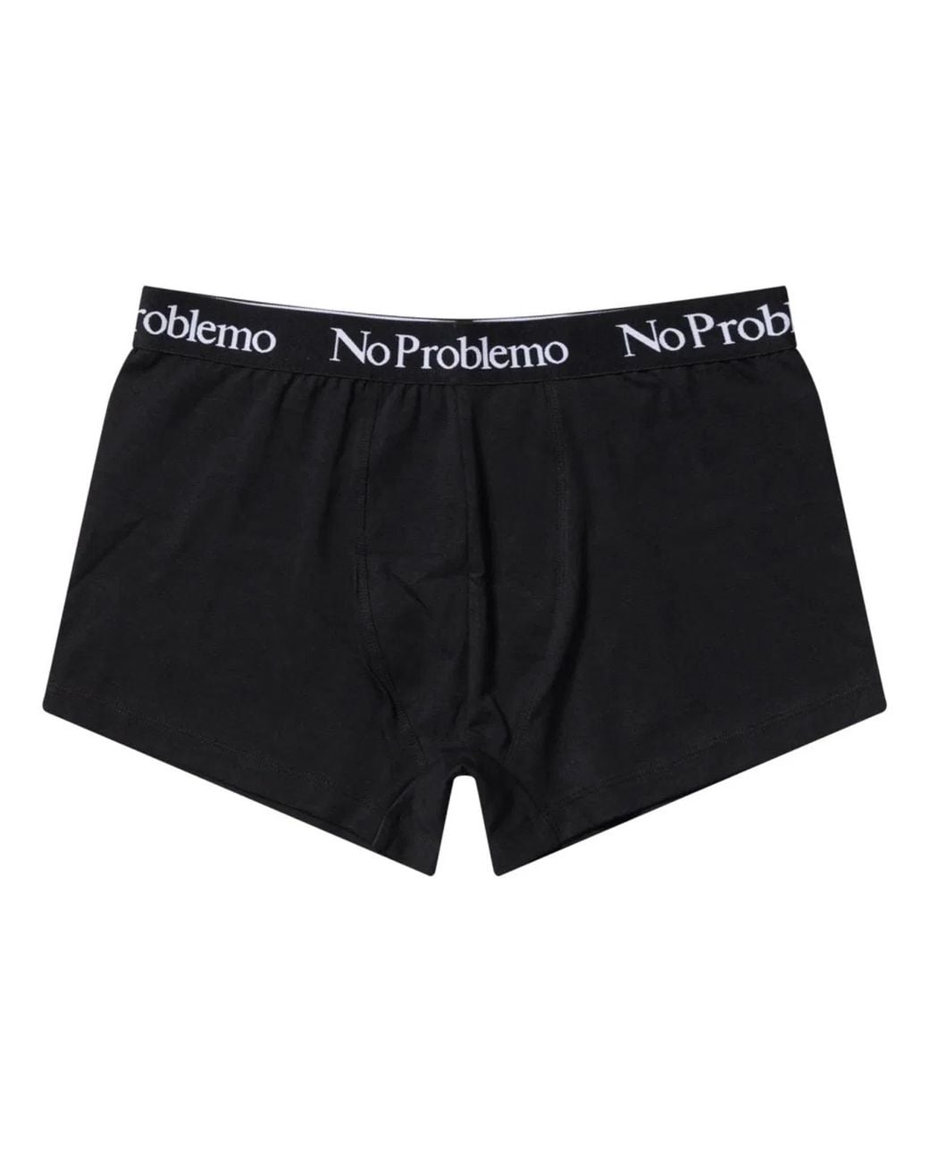 No Problemo Black 3-Pack Boxer Con Logo for men