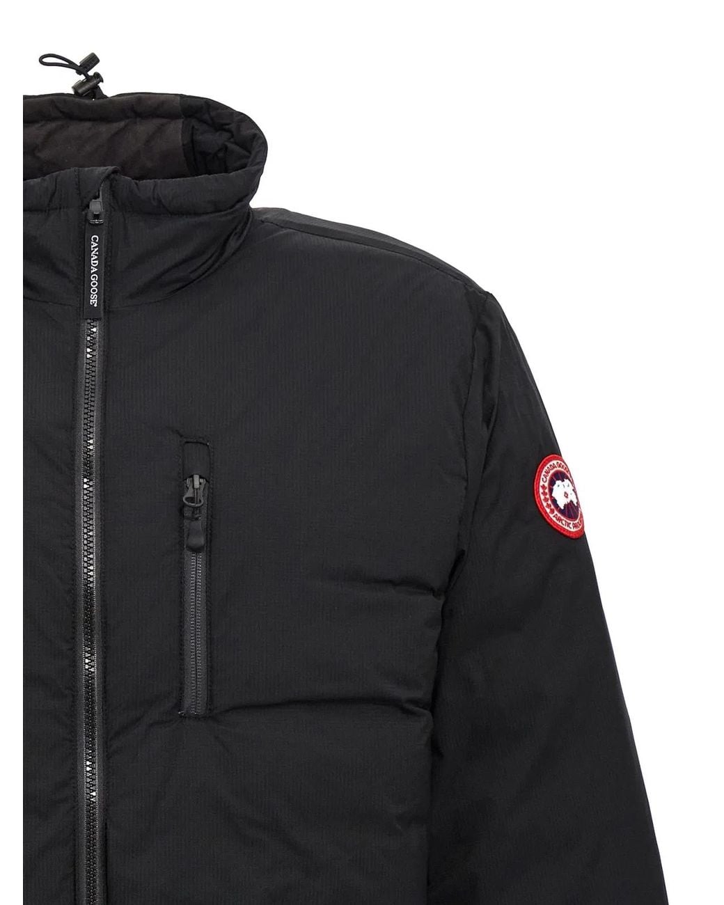 Canada Goose Black Lodge Down Jacket for men