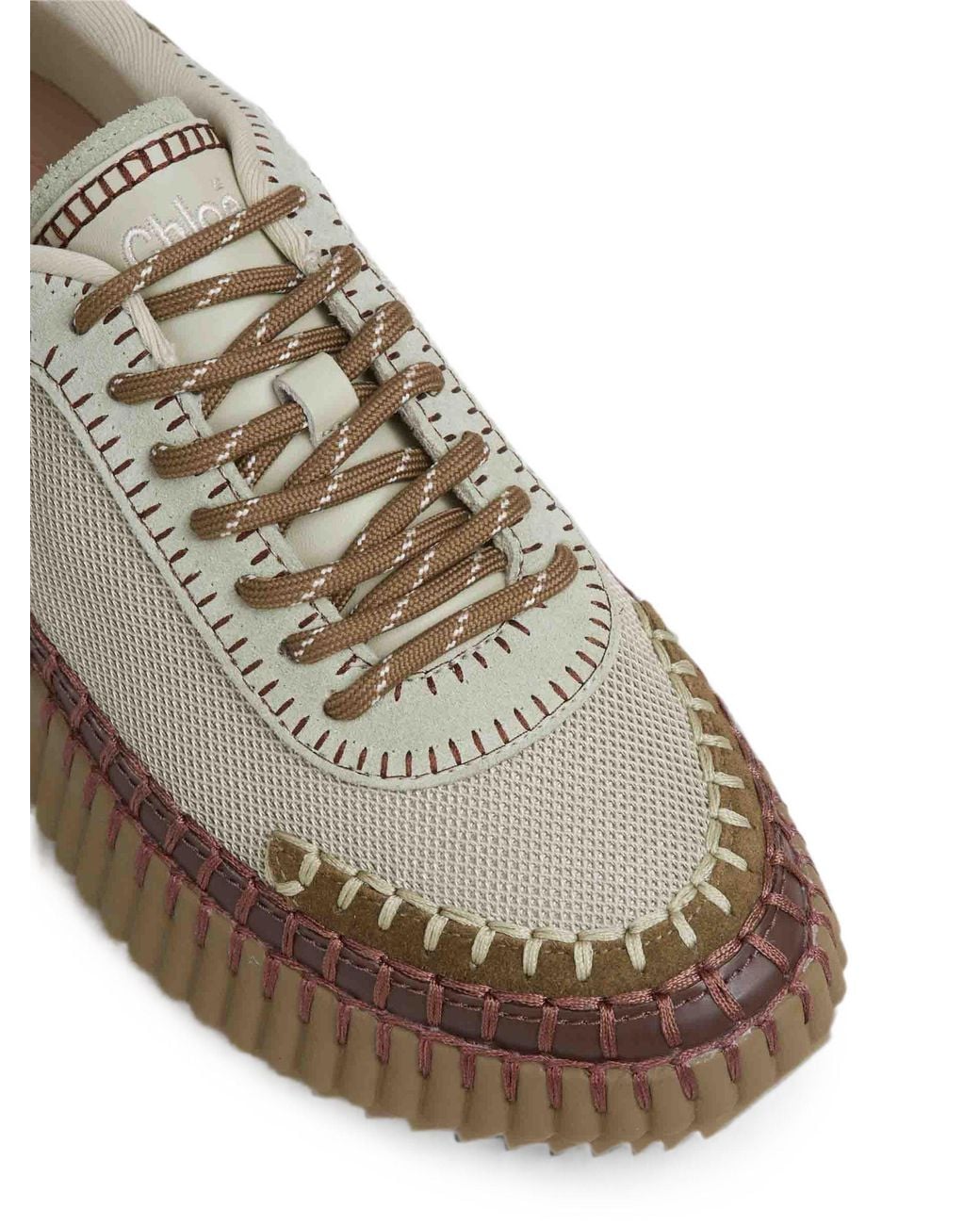 Chloé Green Armay Nama Sneakers