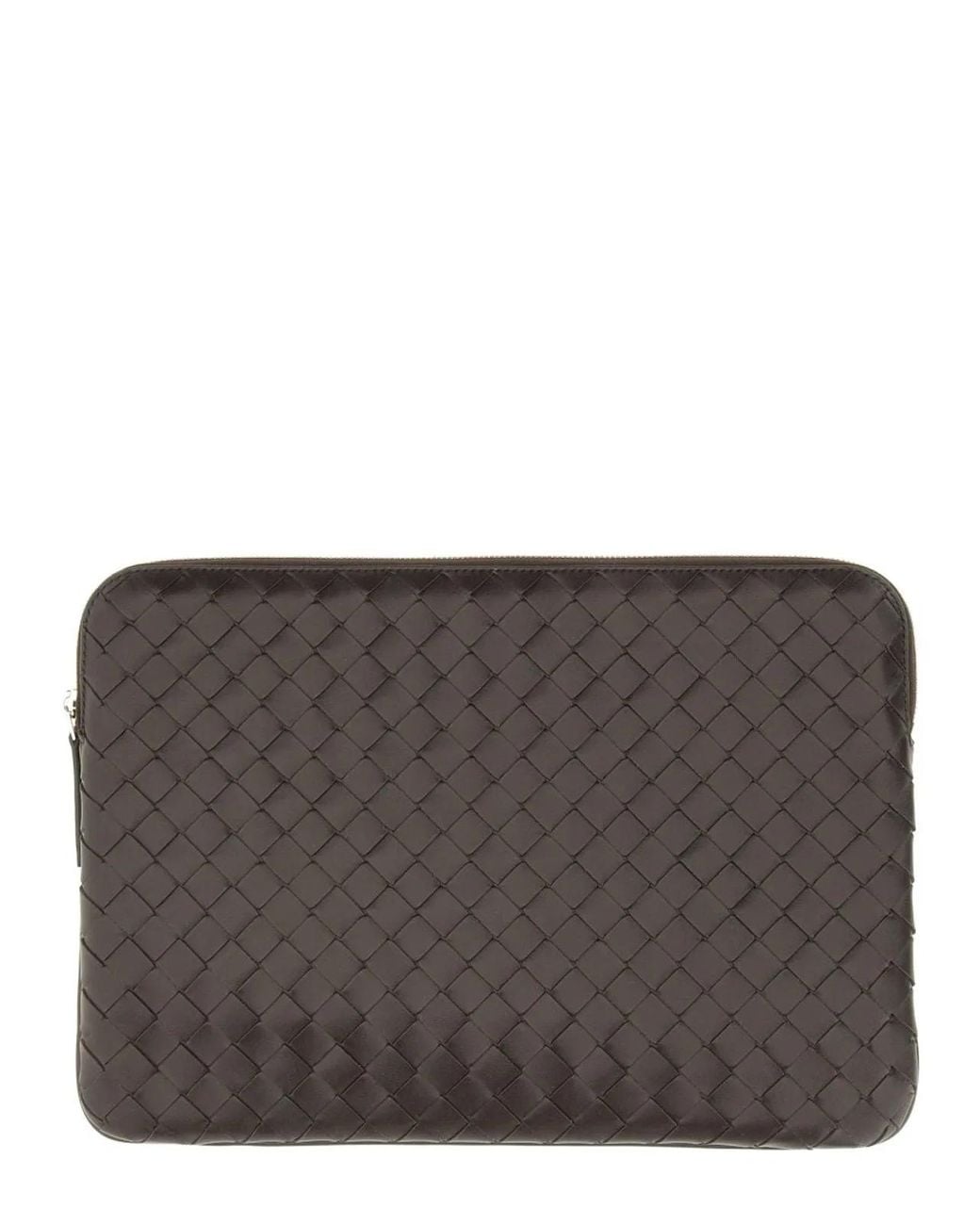 Bottega Veneta Gray Document Holder "Getaway" for men