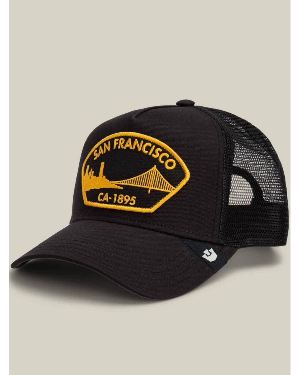 Goorin Bros Black Original Trucker San Francisco