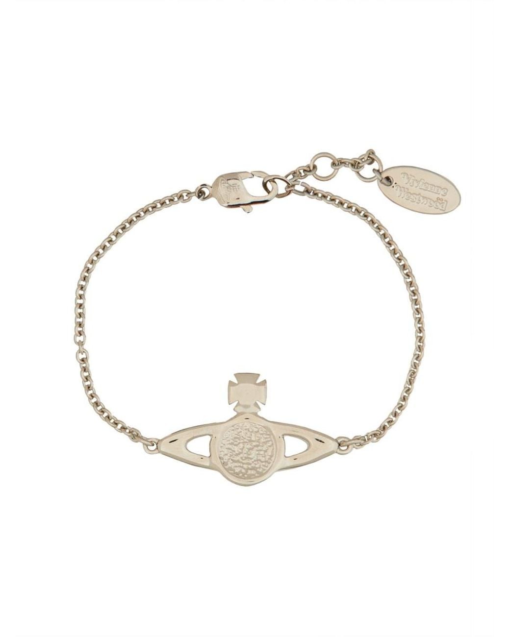 Vivienne Westwood White Bracciale Mini Bas Relief