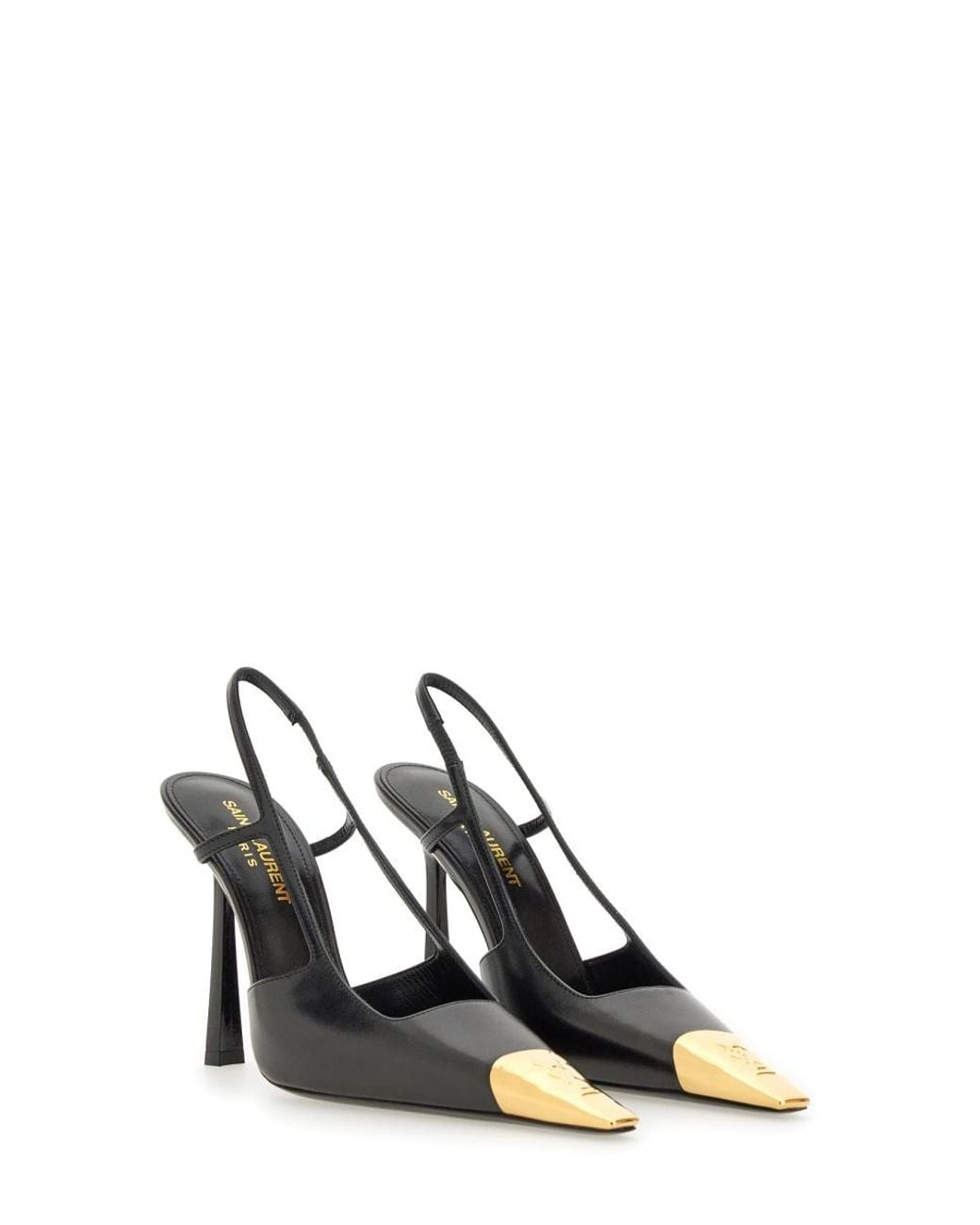 Saint Laurent White Décolleté "Jeanne"