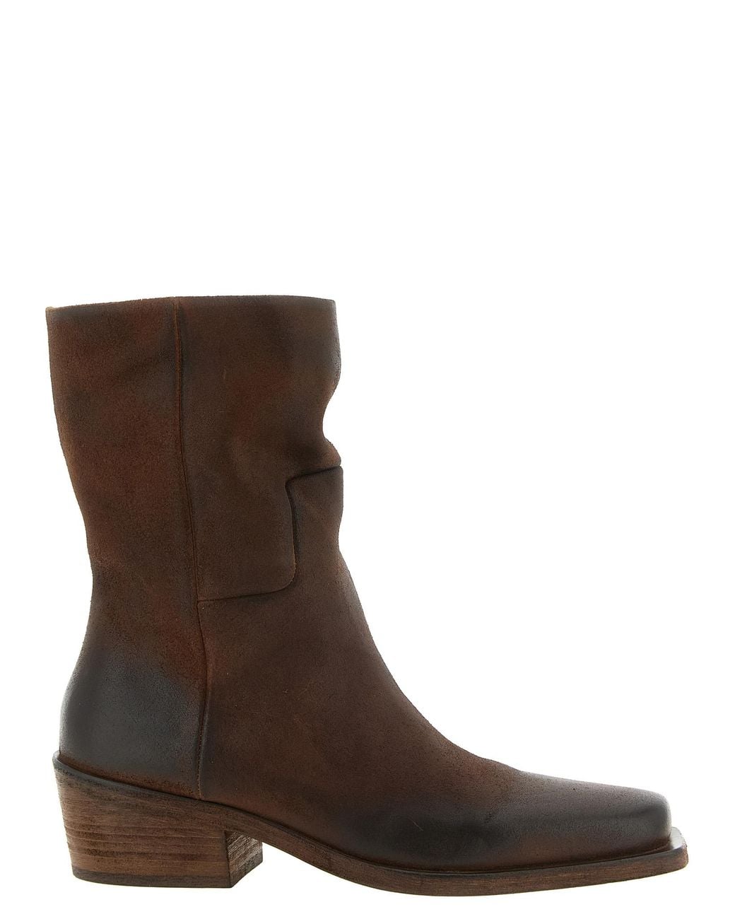 Marsèll Brown Marsèll 'Tex' Texan Ankle Boots