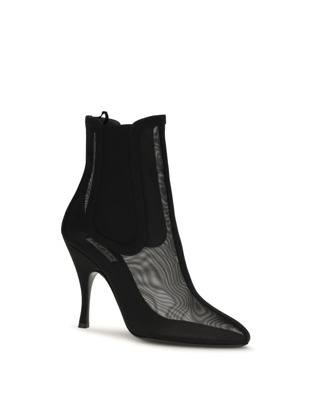 Alaïa Black Alaia Mesh Chelsea Ankle Boots