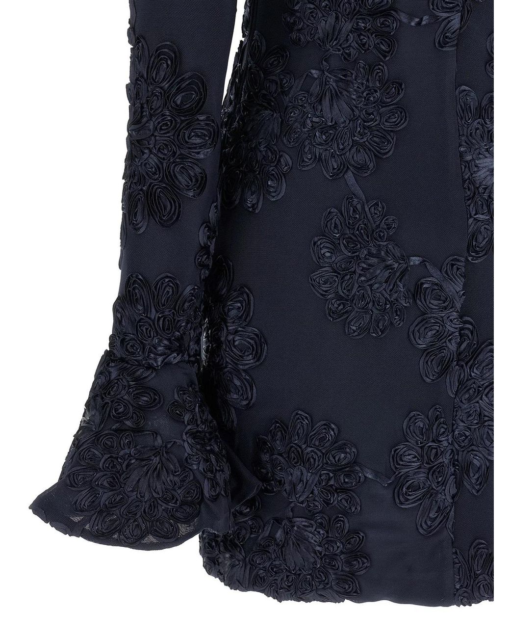 ROTATE BIRGER CHRISTENSEN Blue Rotate Birger Christensen '3D Mesh Mini' Dress