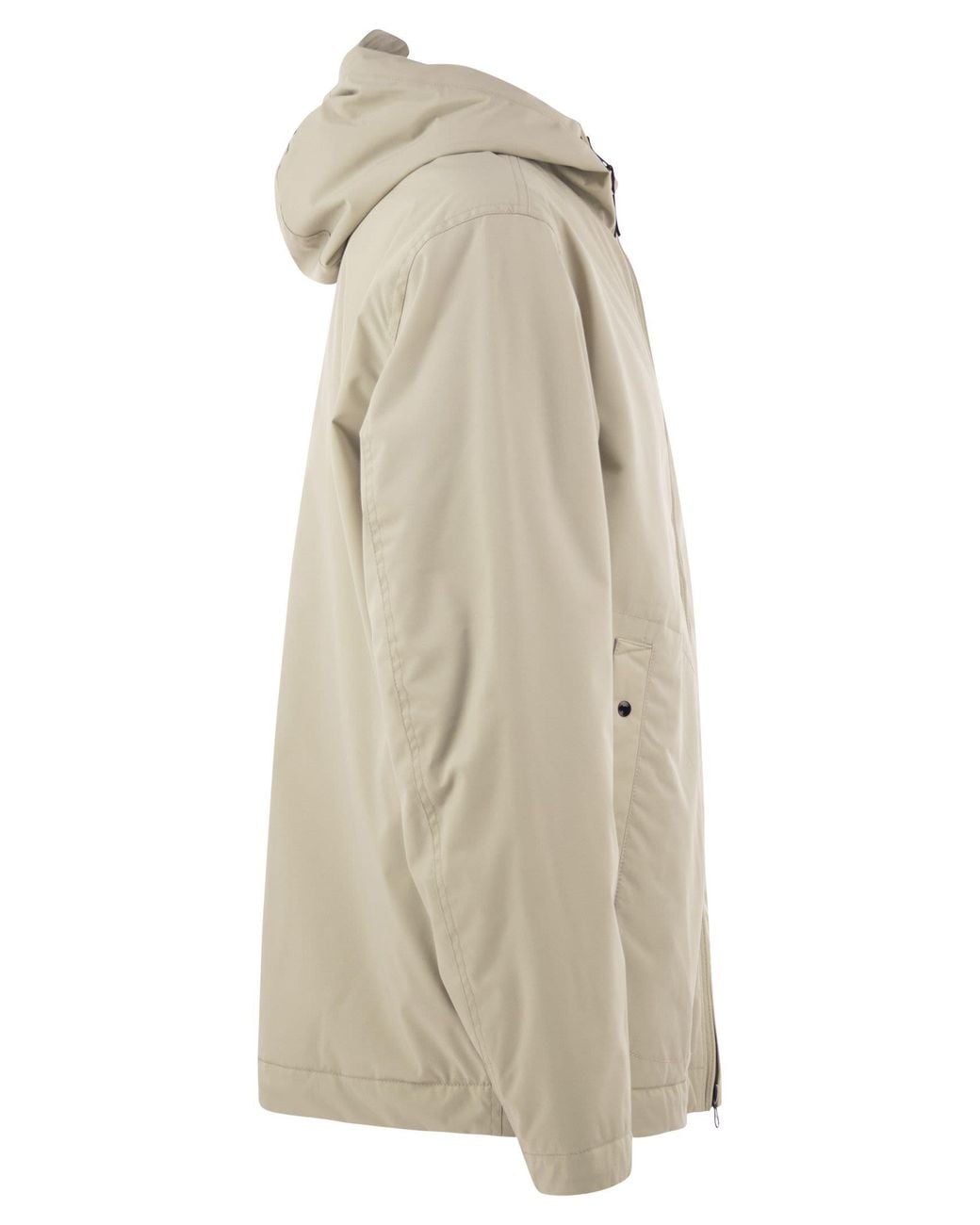 Stone Island Natural Soft Shell-R Hooded Jacket for men